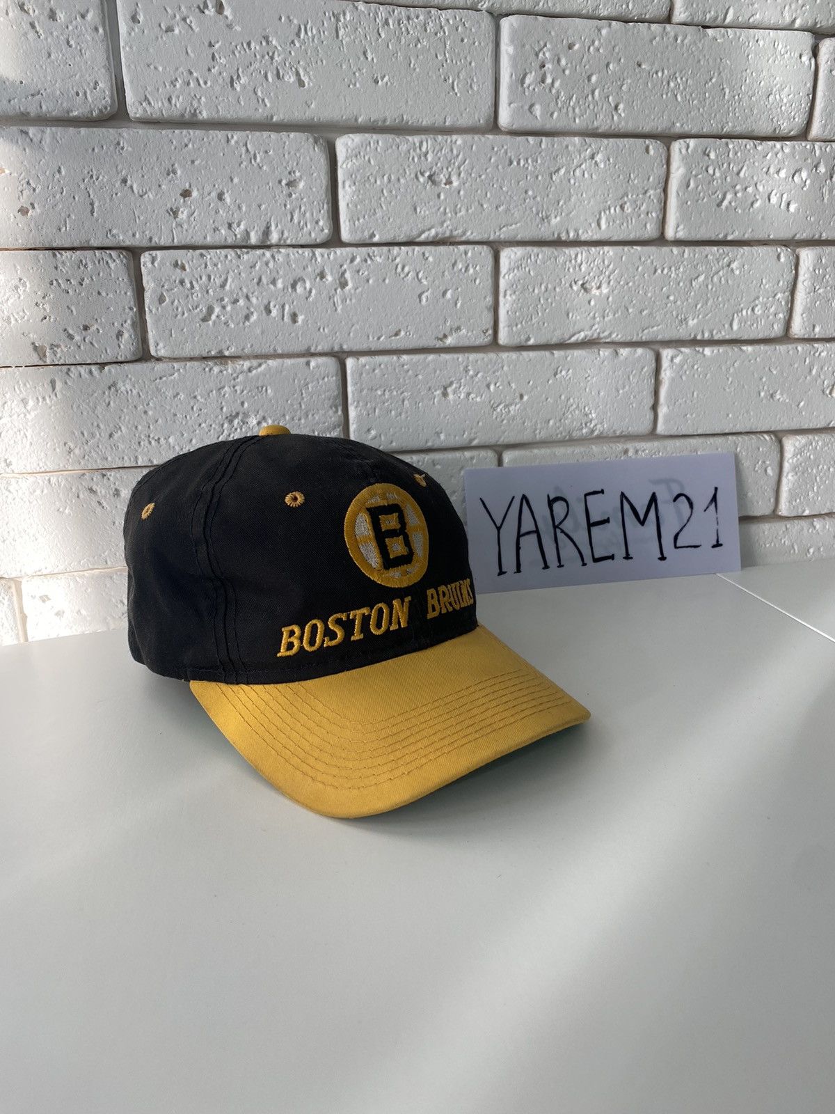 NHL Boston Bruins vintage cap hat Size ONE SIZE - 1 Thumbnail