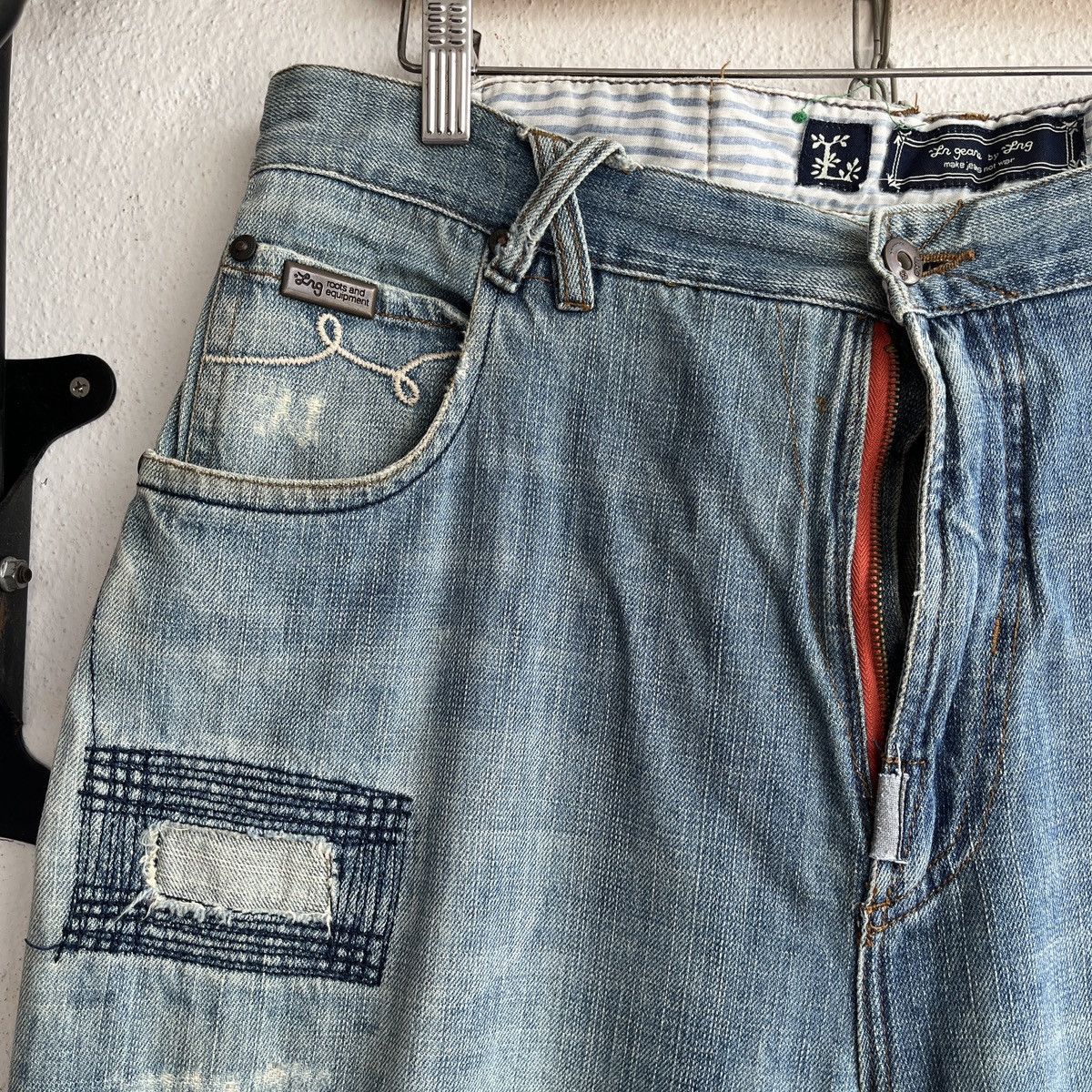 LRG Vintage LRG Streetwear Skateboard Denim Baggy Jeans Size US 36 / EU 52 - 6 Thumbnail