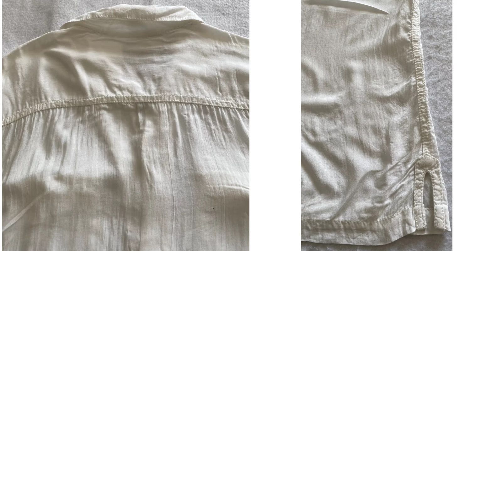 Incu INC Dress Shirt White Size M Solid Short Sleeve Button-Down Slim Fit Mens Regular Collar Shirt Size 40R - 8 Thumbnail