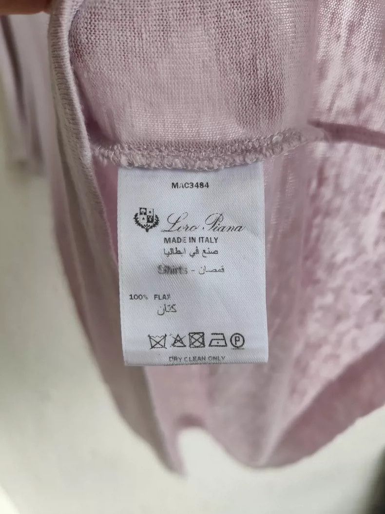 Loro Piana LORO PIANA A linen polo shirt Size M / US 6-8 / IT 42-44 - 8 Thumbnail