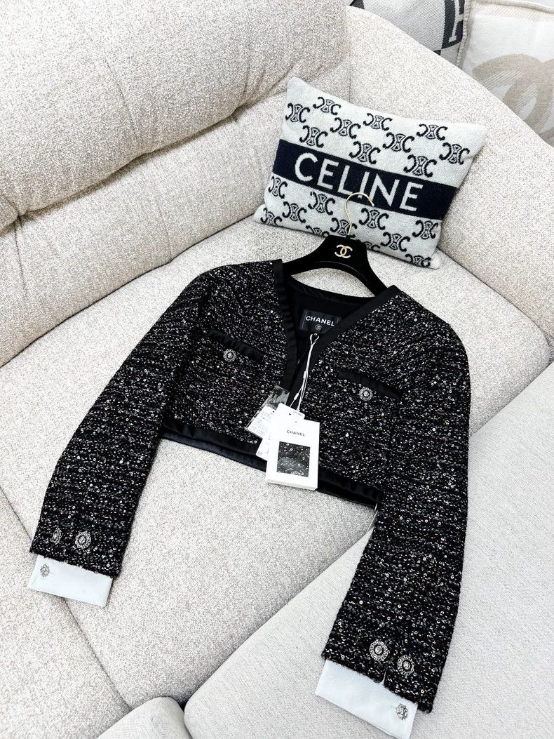 Chanel Chanel Illusion sequin short jacket Size XS / US 0-2 / IT 36-38 - 2 Thumbnail