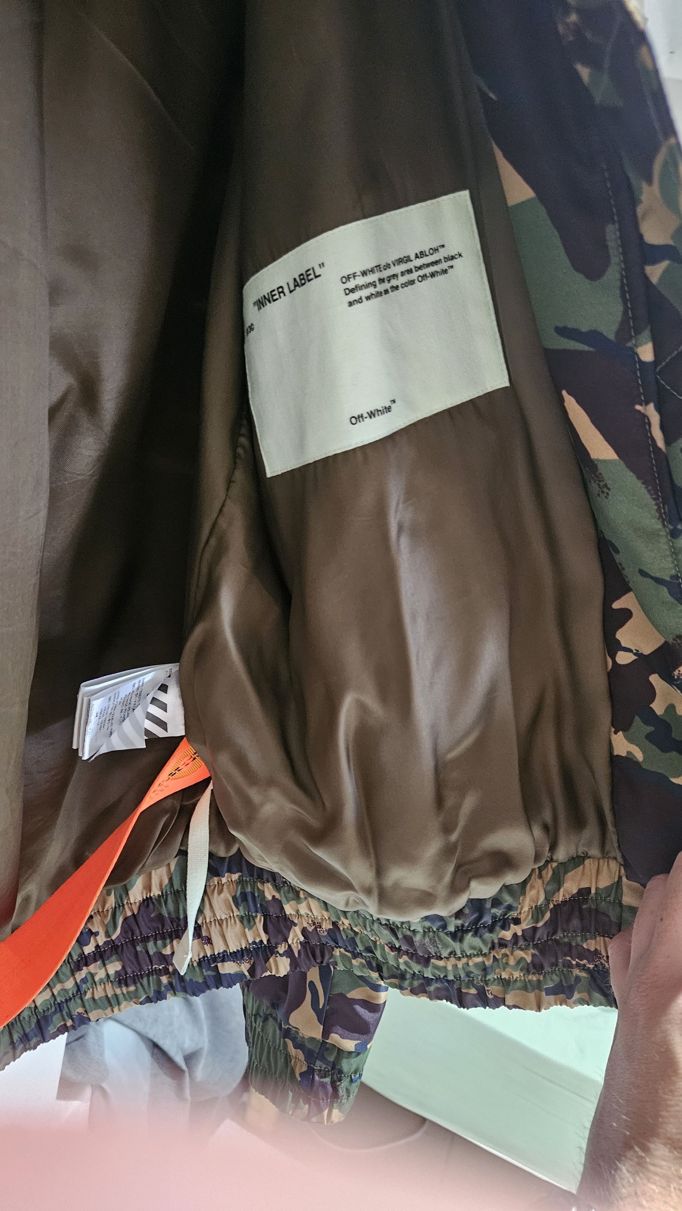 Off-White Off-White Camo Bomber Jacket 2018 Large Size US L / EU 52-54 / 3 - 8 Thumbnail