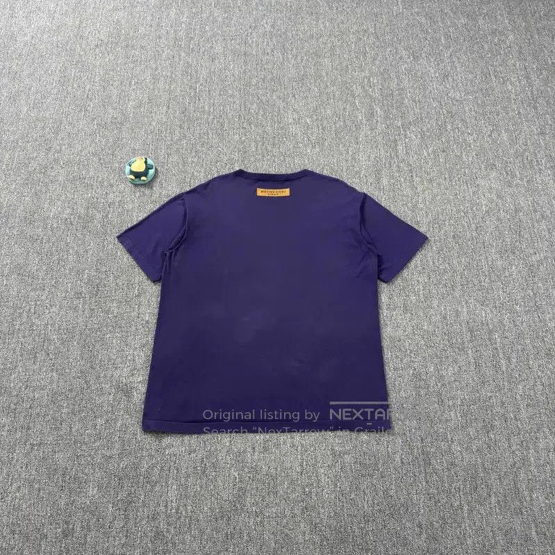 Louis Vuitton Louis Vuitton Men's Purple Cotton T-Shirt . Size US L / EU 52-54 / 3 - 8 Thumbnail