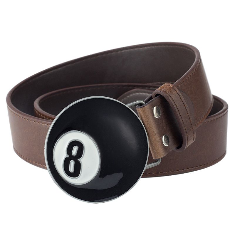 Designer No.8 Ball Vintage Belt Riveted Belts Menswear Accessories Size ONE SIZE - 2 Thumbnail