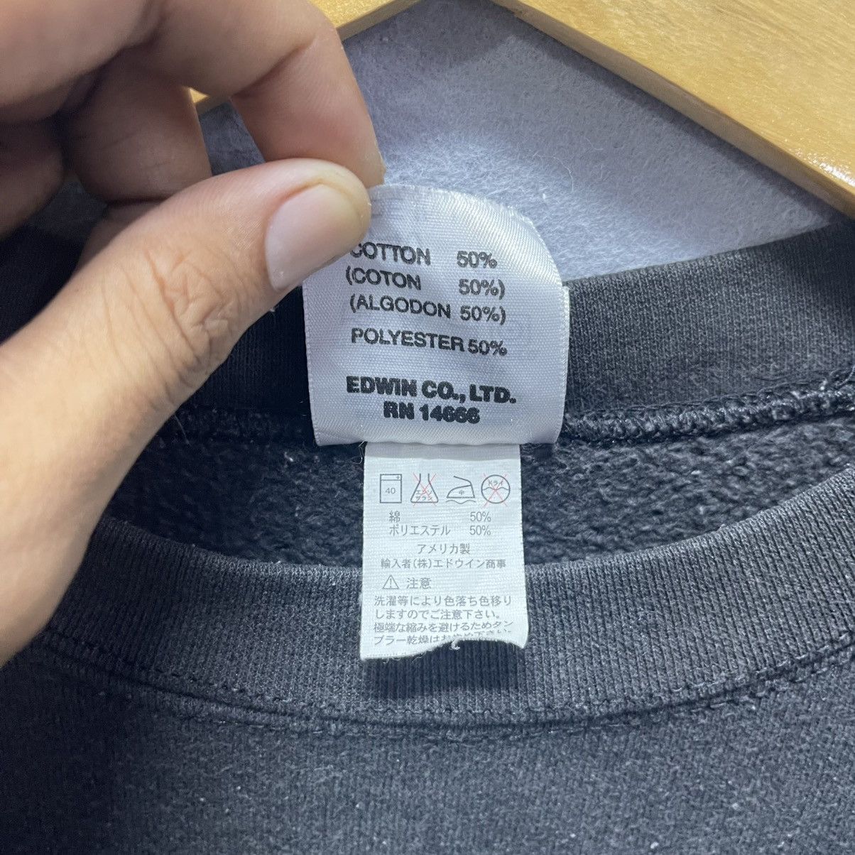 Edwin Edwin Sports Made in USA Crewneck Sweatshirt (Black) Size US M / EU 48-50 / 2 - 8 Thumbnail