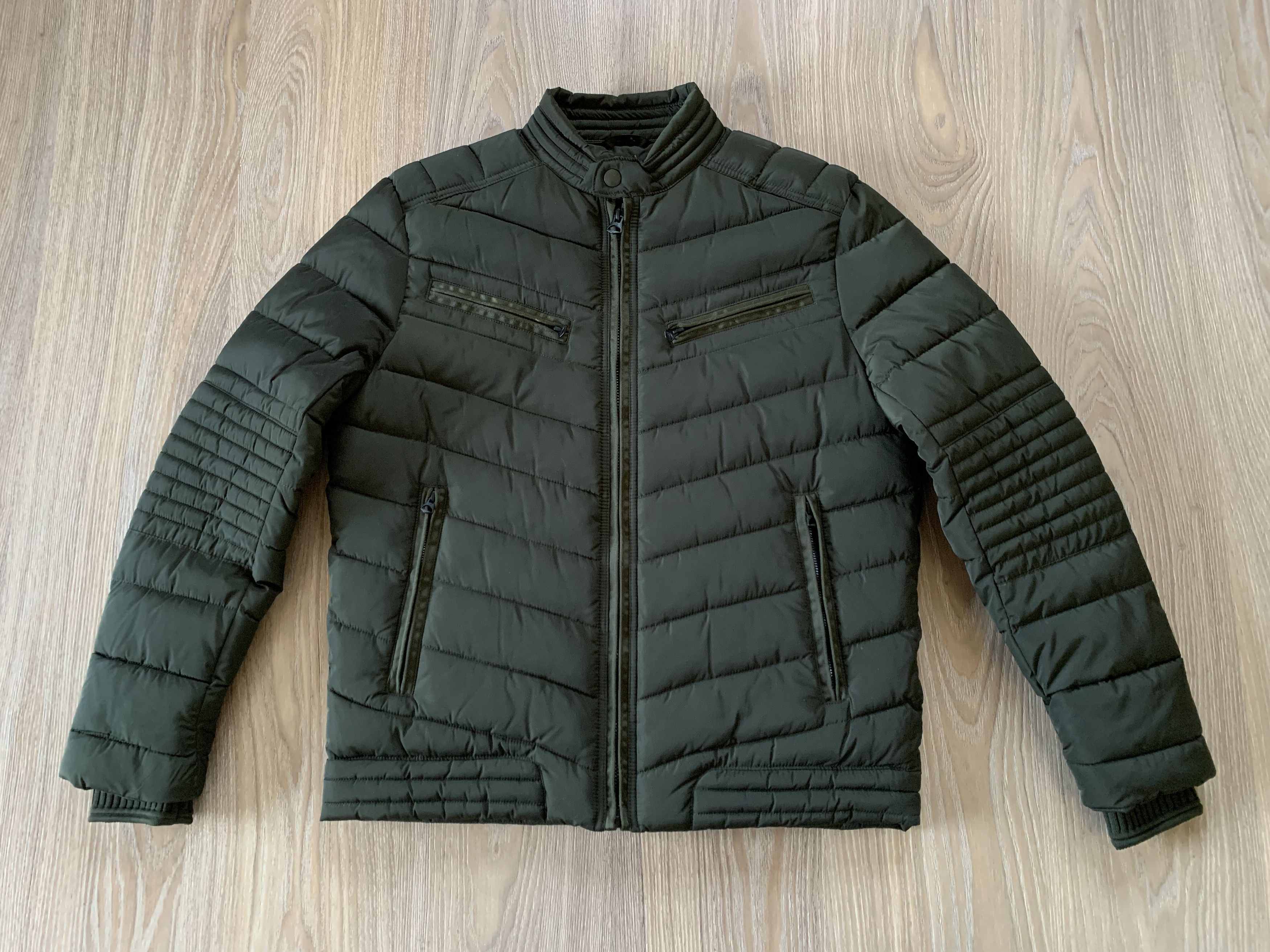 C&A C&A New Khaki Quilted Jacket Size US M / EU 48-50 / 2 - 2 Thumbnail