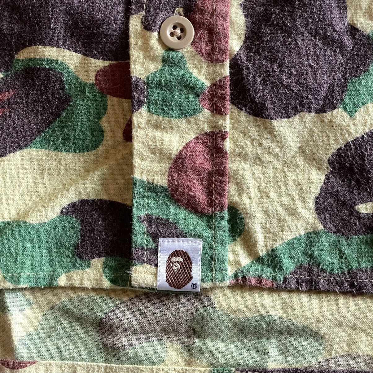 Bape × Vintage Vintage Bape Camo Button Ups Size US M / EU 48-50 / 2 - 4 Thumbnail