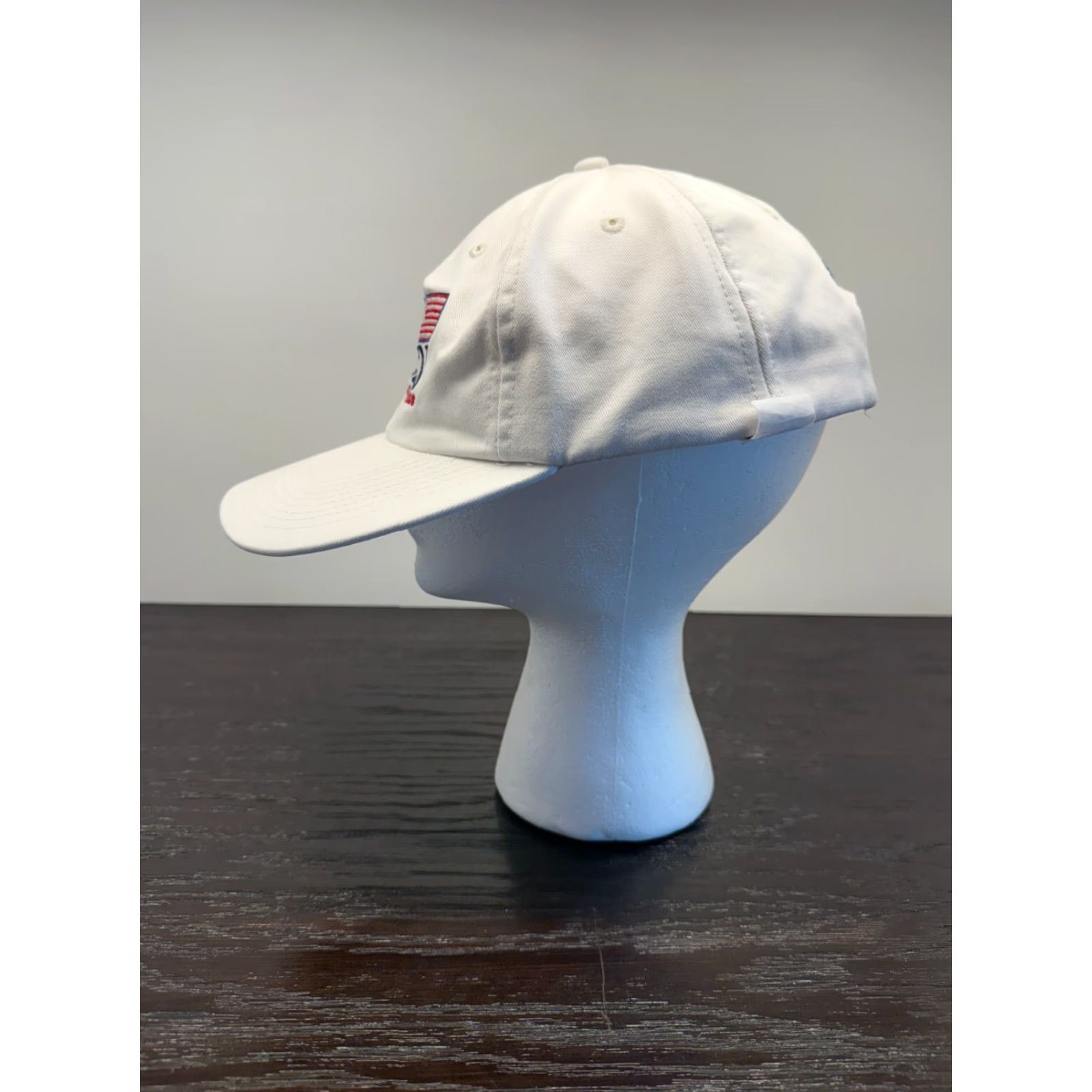 Vintage VINTAGE US OPEN Hat Cap Mens One Size White 2003 Olympia Fields Strapback Golf USGA Embroidered Logo - Cotton Twill, Adjustable, Unbranded Mens Size ONE SIZE - 4 Thumbnail