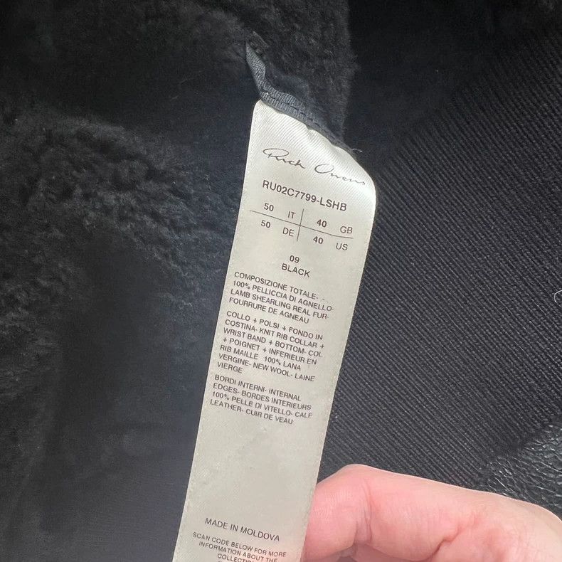 Rick Owens rick owens Fur integrated bomber jacket 2501-Nextarrow Size US M / EU 48-50 / 2 - 3 Thumbnail