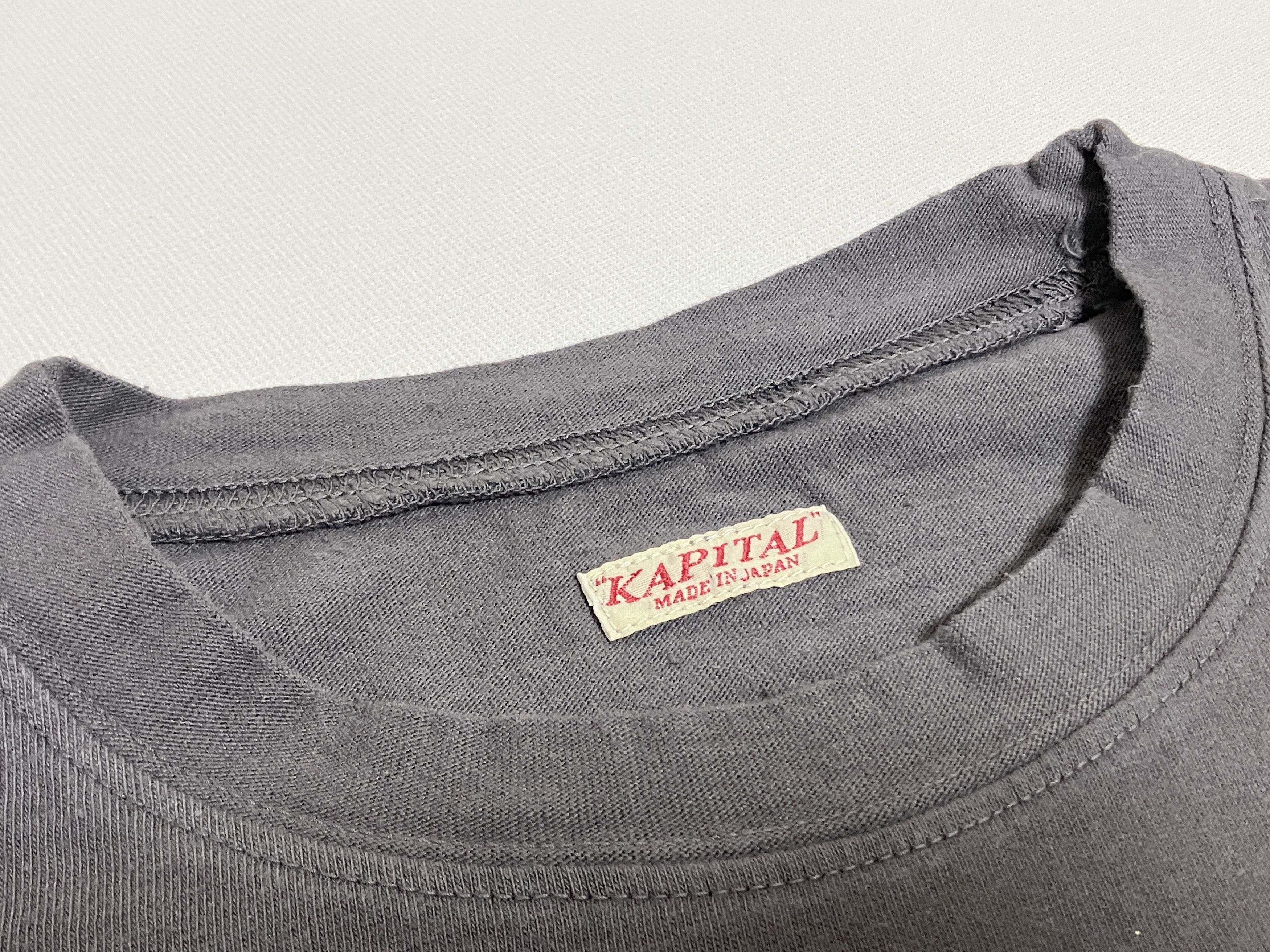 Kapital Kapital 20 Tenjiku Crew Lightning Piano Tee sumiguro new S Size US S / EU 44-46 / 1 - 9 Thumbnail