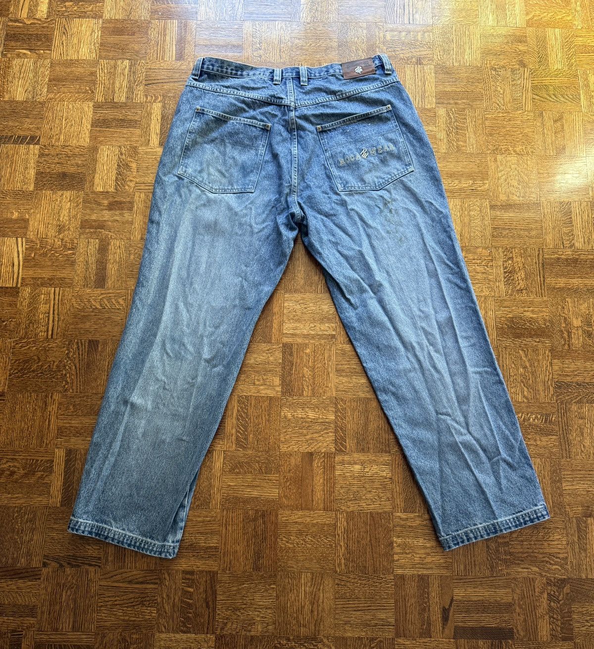 Rocawear Vintage Y2K Rocawear Embroidered Baggy Denim Jeans Size US 40 / EU 56 - 2 Thumbnail