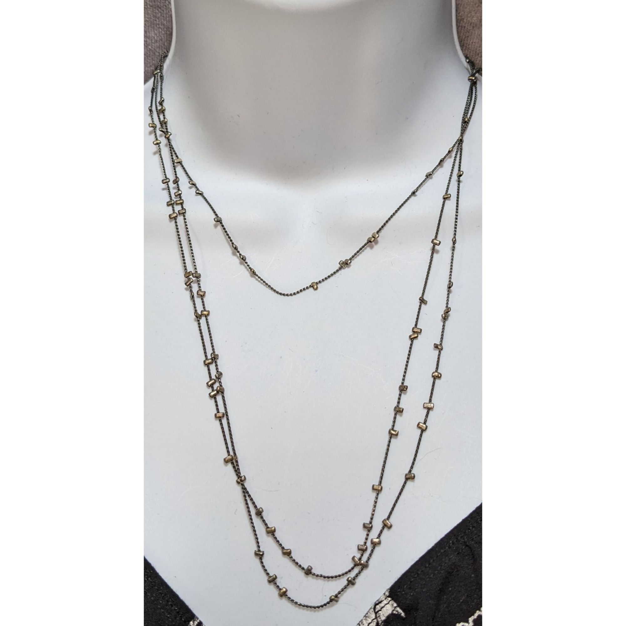 Other Minimalist Studded Extra Long Chain Necklace Size ONE SIZE - 4 Thumbnail
