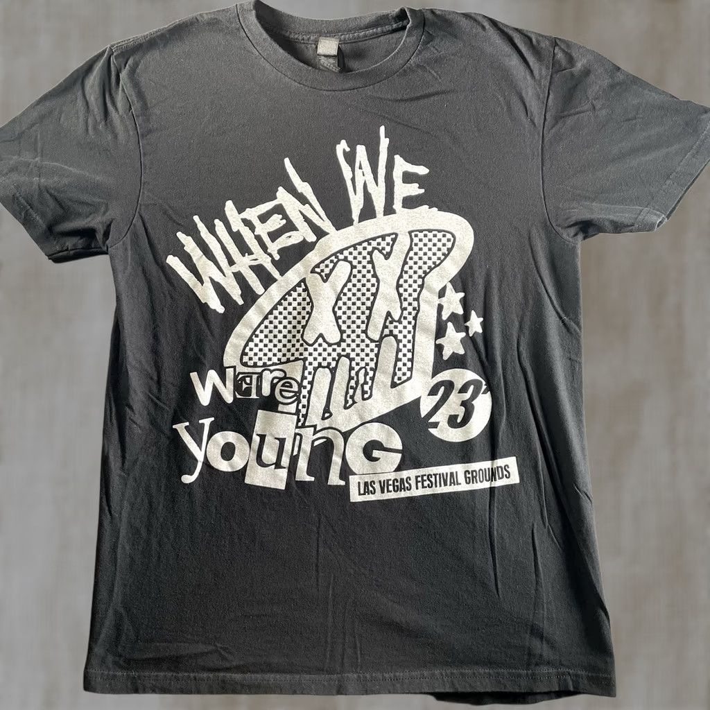 Vintage When We Were Young Shirt Mens Medium 2023 Green Day Blink 182 Rock Punk Festival M & M Black T-Shirt Mens Size US M / EU 48-50 / 2 - 1 Thumbnail