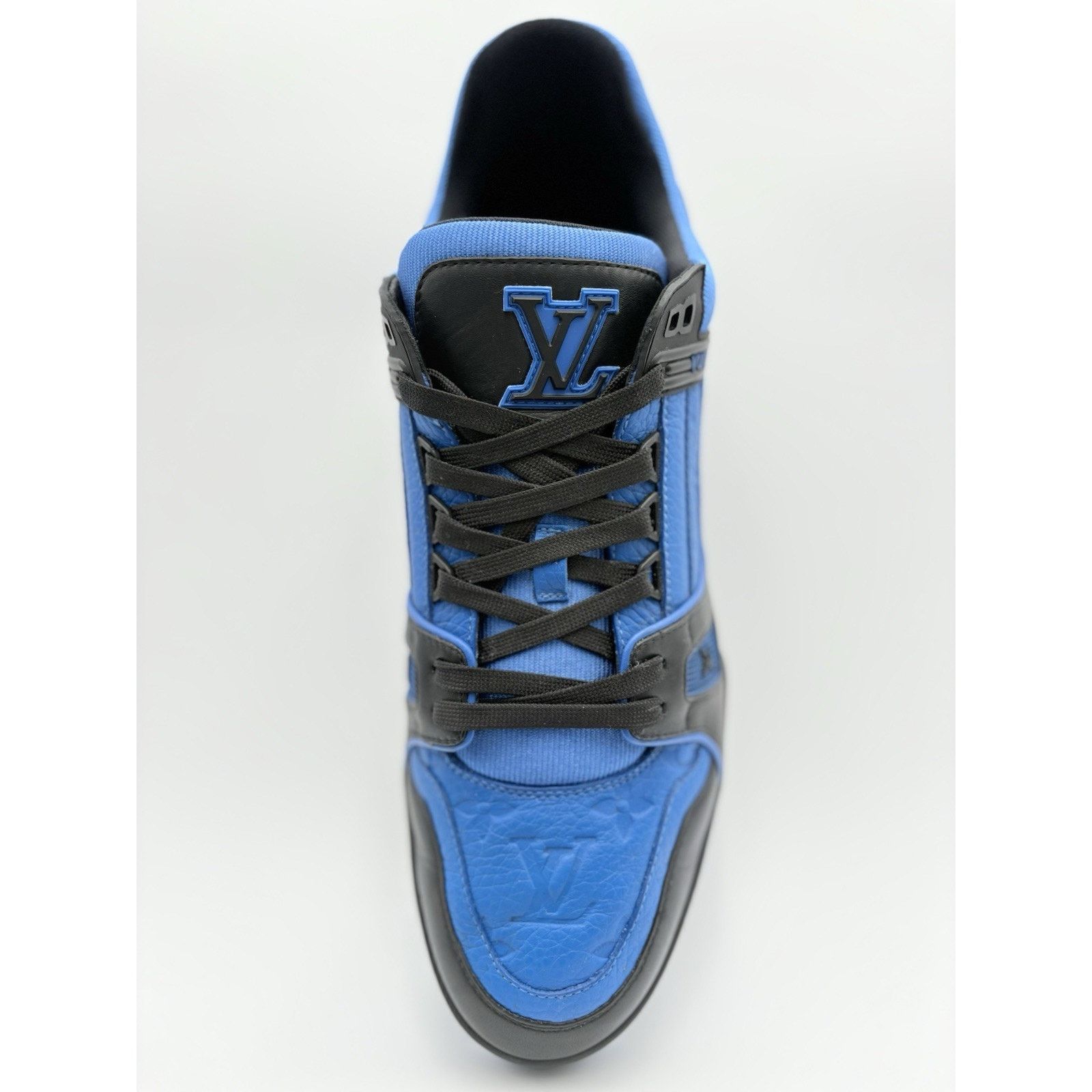 Louis Vuitton 12-12.5 US Louis Vuitton Trainer ' Black Blue ' | GREAT COND Size US 12 / EU 45 - 11 Thumbnail