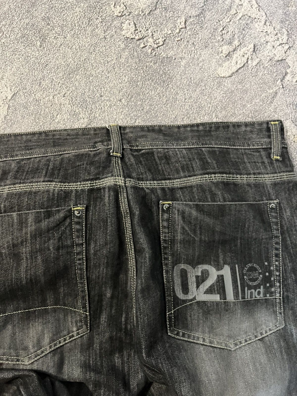 Japanese Brand Underground Retro Wide Leg Swag Jeans Japan Grunge Size US 39 - 7 Thumbnail