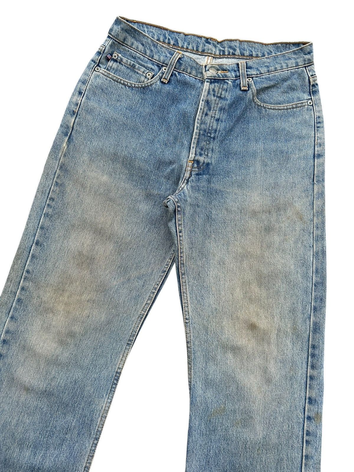 Polo Ralph Lauren Thrashed Vintage Polo Ralph Lauren Distressed Denim Jeans Size US 31 - 7 Thumbnail