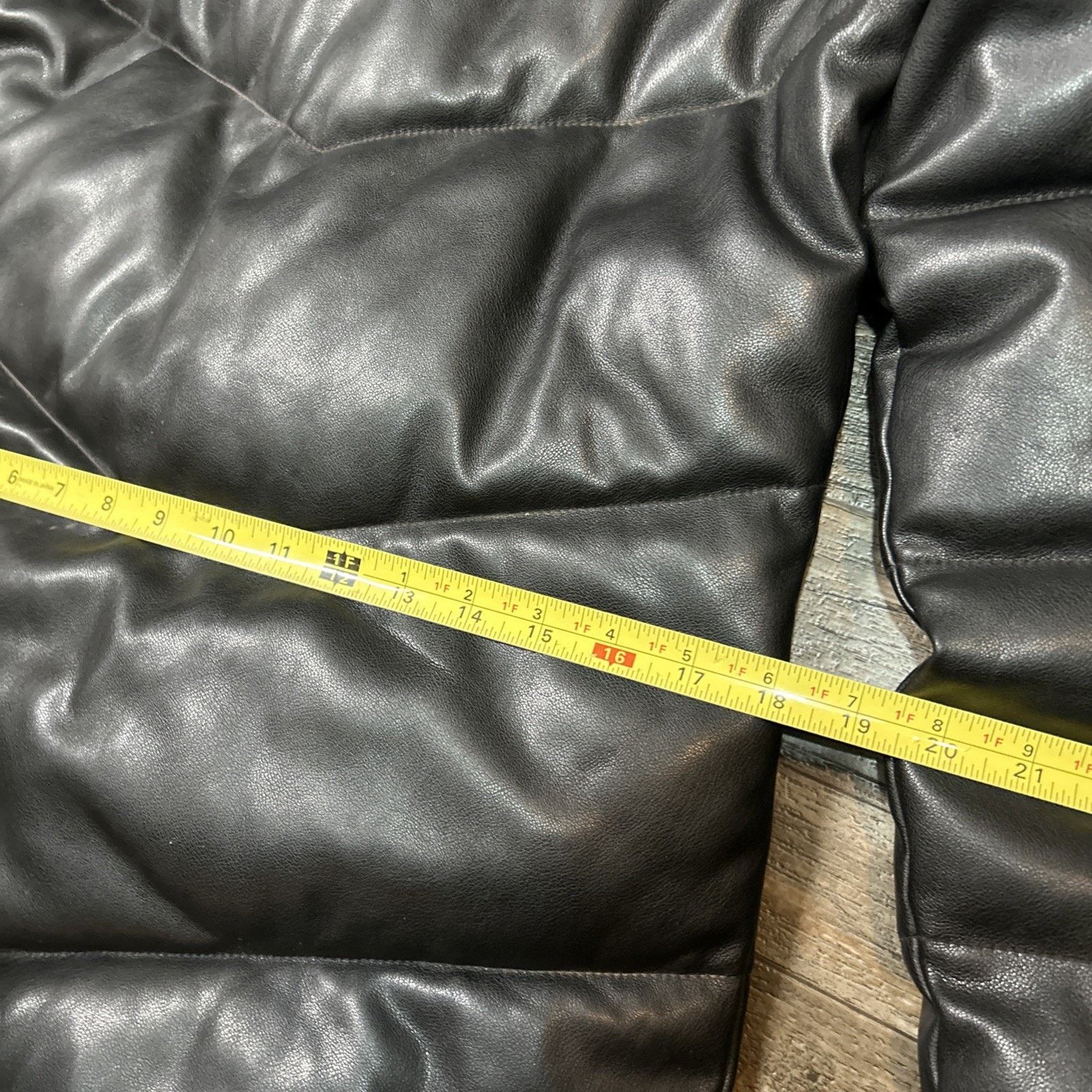Abercrombie & Fitch Abercrombie & Fitch Ultra Collection Faux Leather Long Black Size S / US 4 / IT 40 - 9 Thumbnail