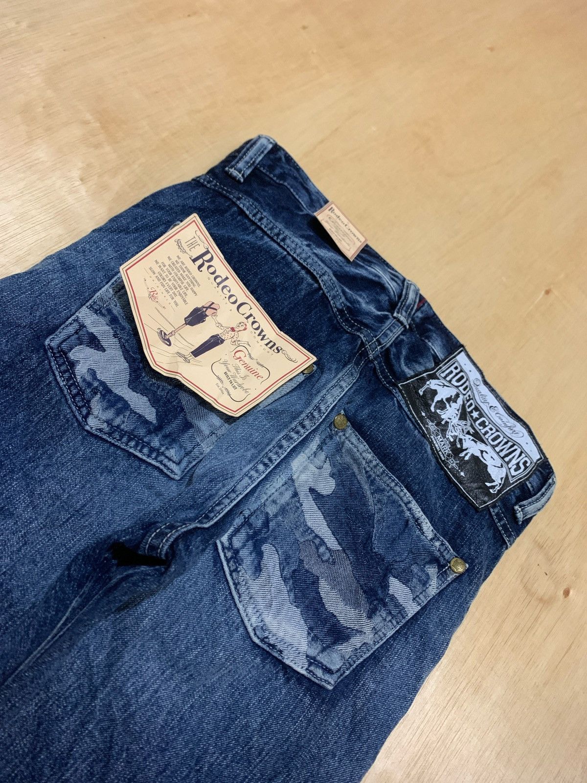 Hysteric Glamour × Japanese Brand The Rodeo Crowns Denim Jeans Size 30" / US 8 / IT 44 - 6 Thumbnail