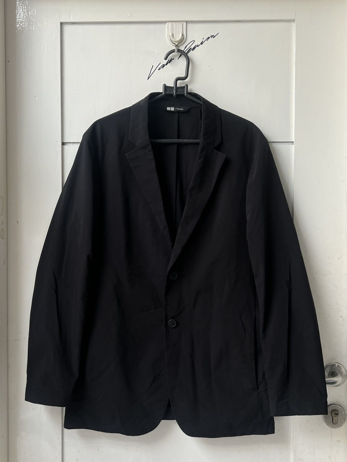 Uniqlo Uniqlo x Theory Black AirSense Suit Blazer Size US S / EU 44-46 / 1 - 9 Thumbnail