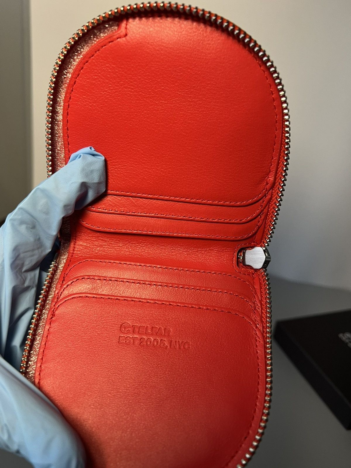 Telfar Red Telfar wallet Size ONE SIZE - 4 Thumbnail