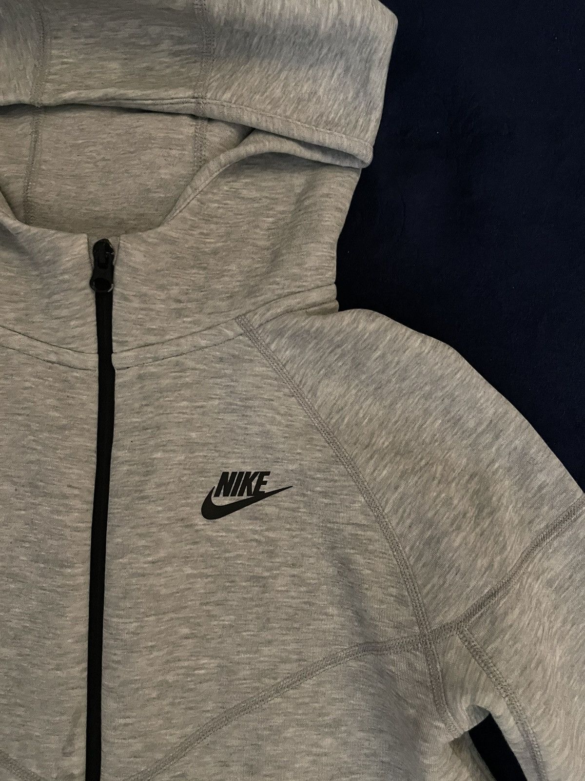 Nike Jacket Nike Tech Fleece Grej Size US XS / EU 42 / 0 - 3 Thumbnail