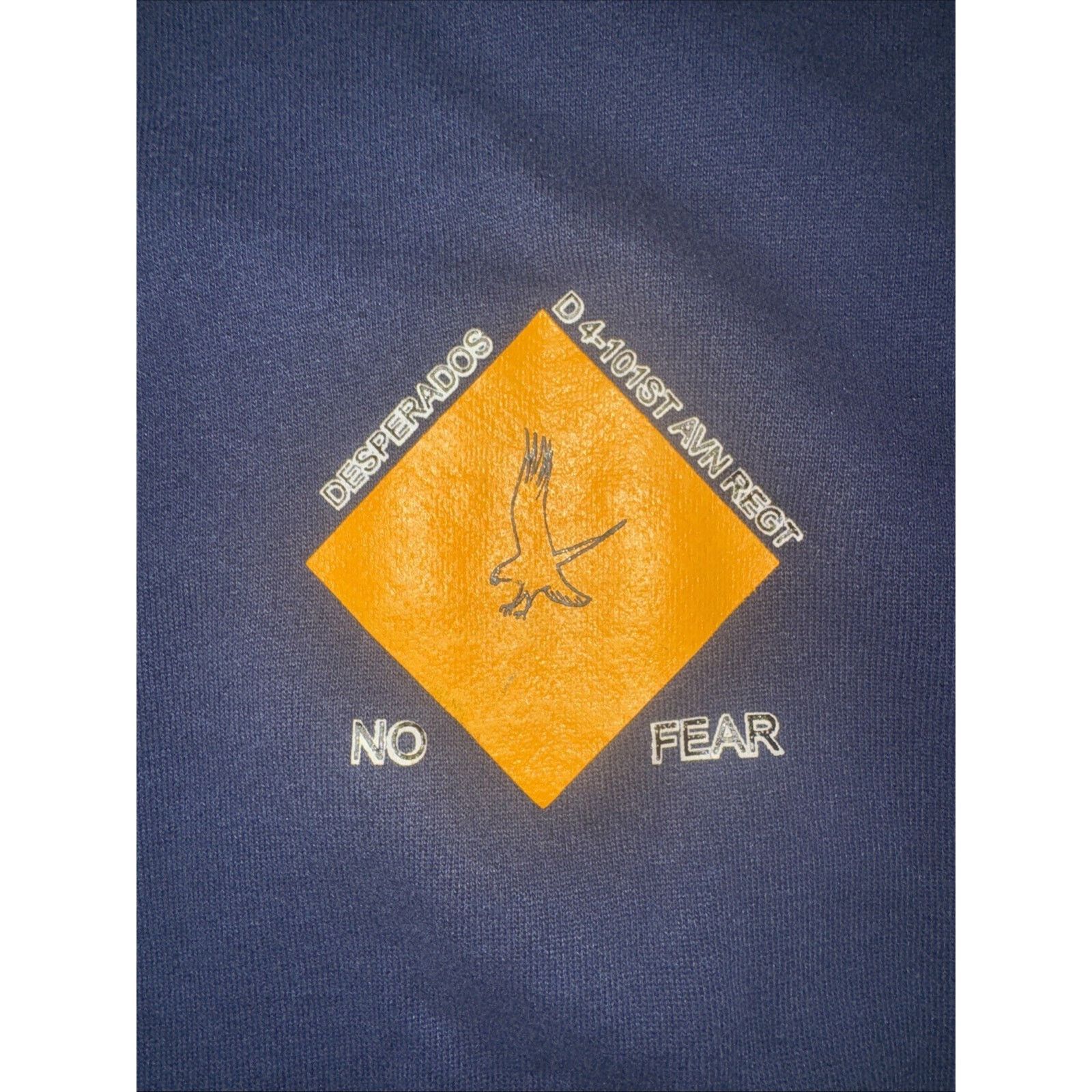 Tultex × Vintage Tultex Military Crewneck XL 24x24 Blue Made In USA Army Size US XL / EU 56 / 4 - 5 Thumbnail