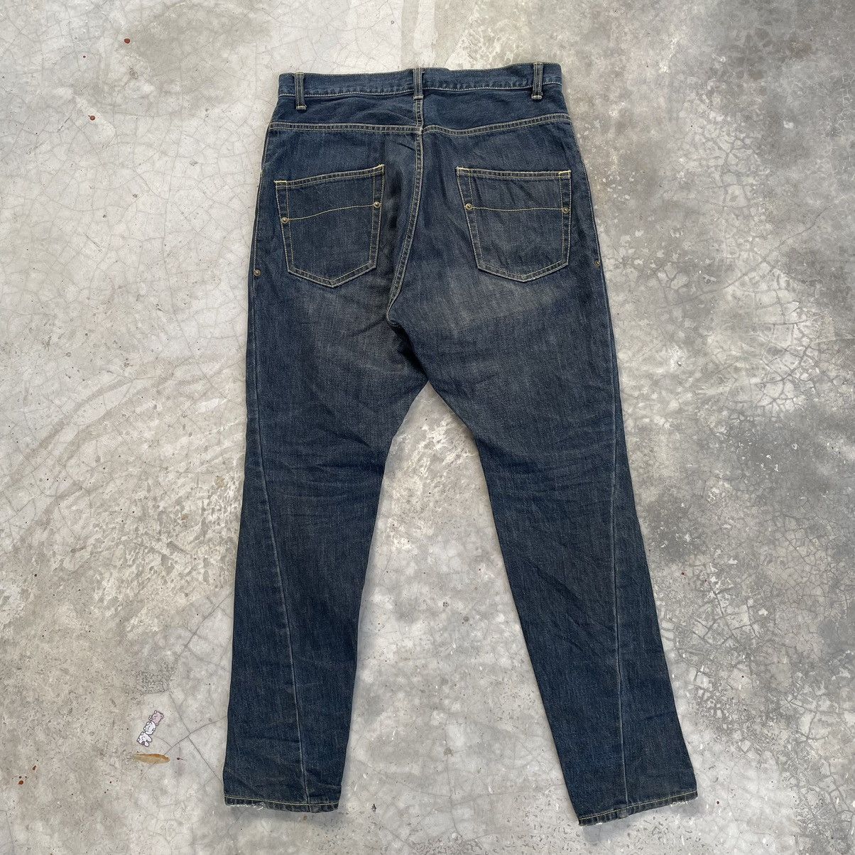 Frapbois Vintage Frapbois By Issey Miyake Denim Jeans Size US 33 - 2 Thumbnail