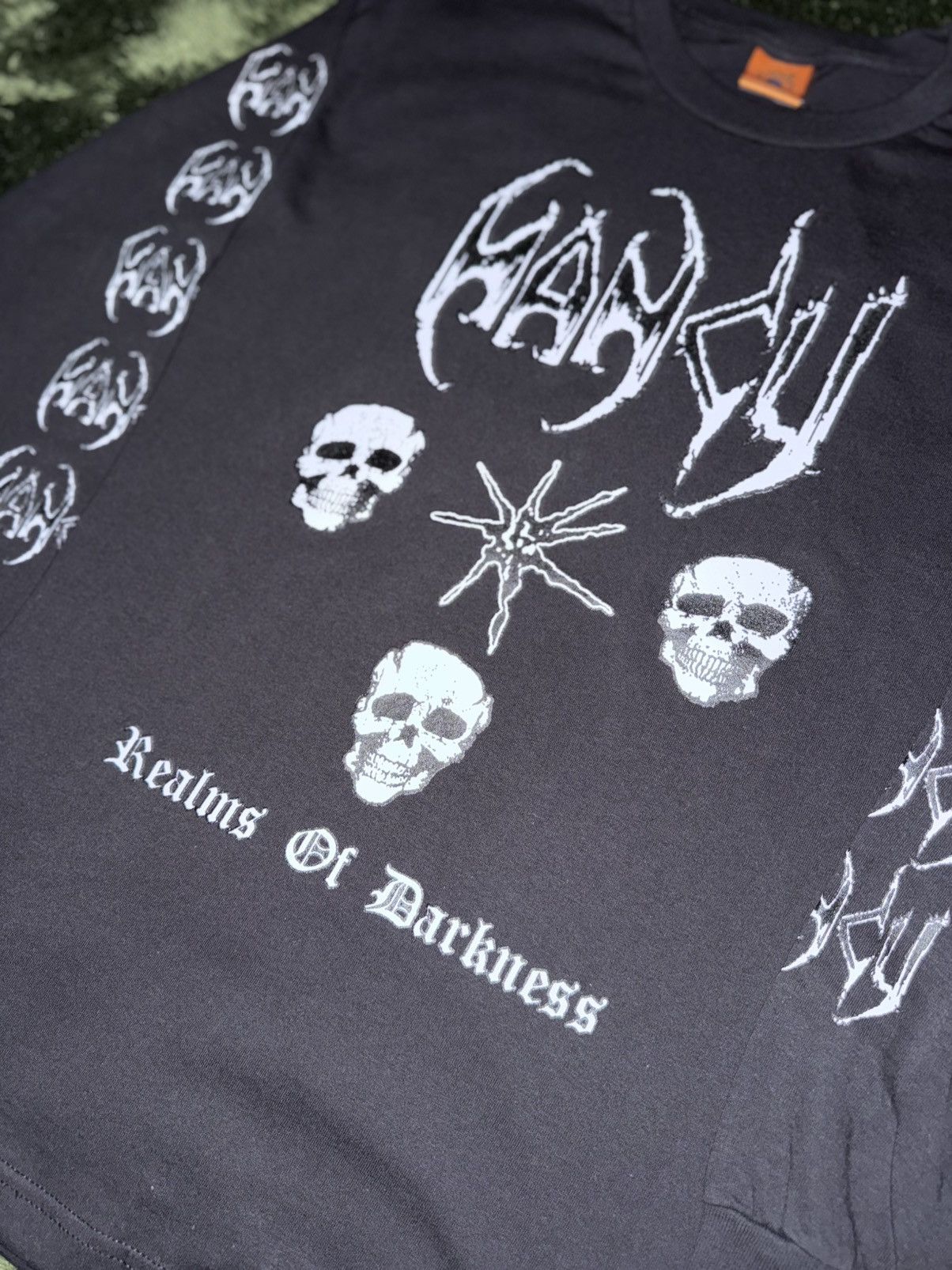 Designer [L] NANCY realms of darkness graphic long sleeve black Size US L / EU 52-54 / 3 - 3 Thumbnail