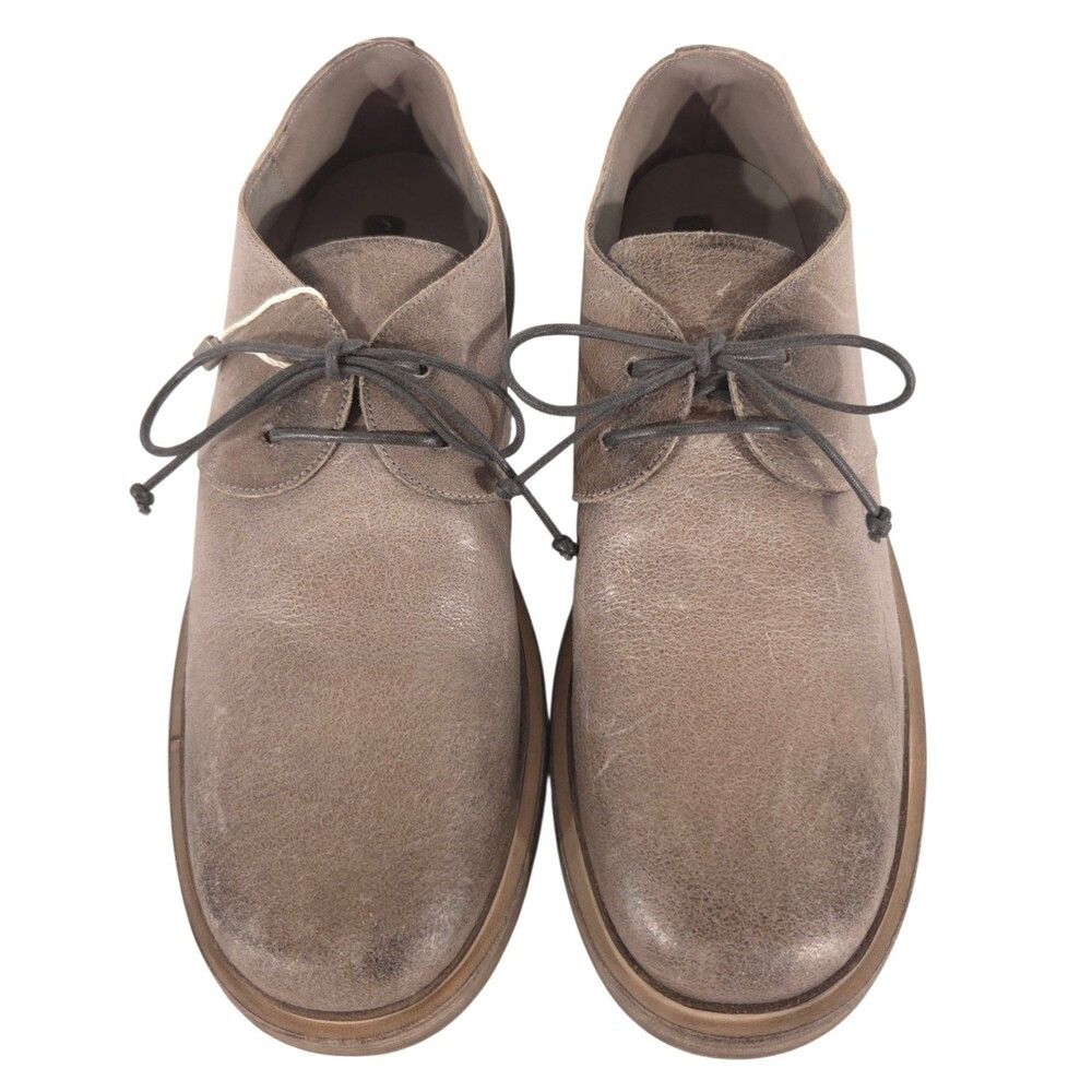Marsell Marsell Distressed Metallic Leather Derbys US 10 EU 43 Mens Size US 10 / EU 43 - 2 Thumbnail