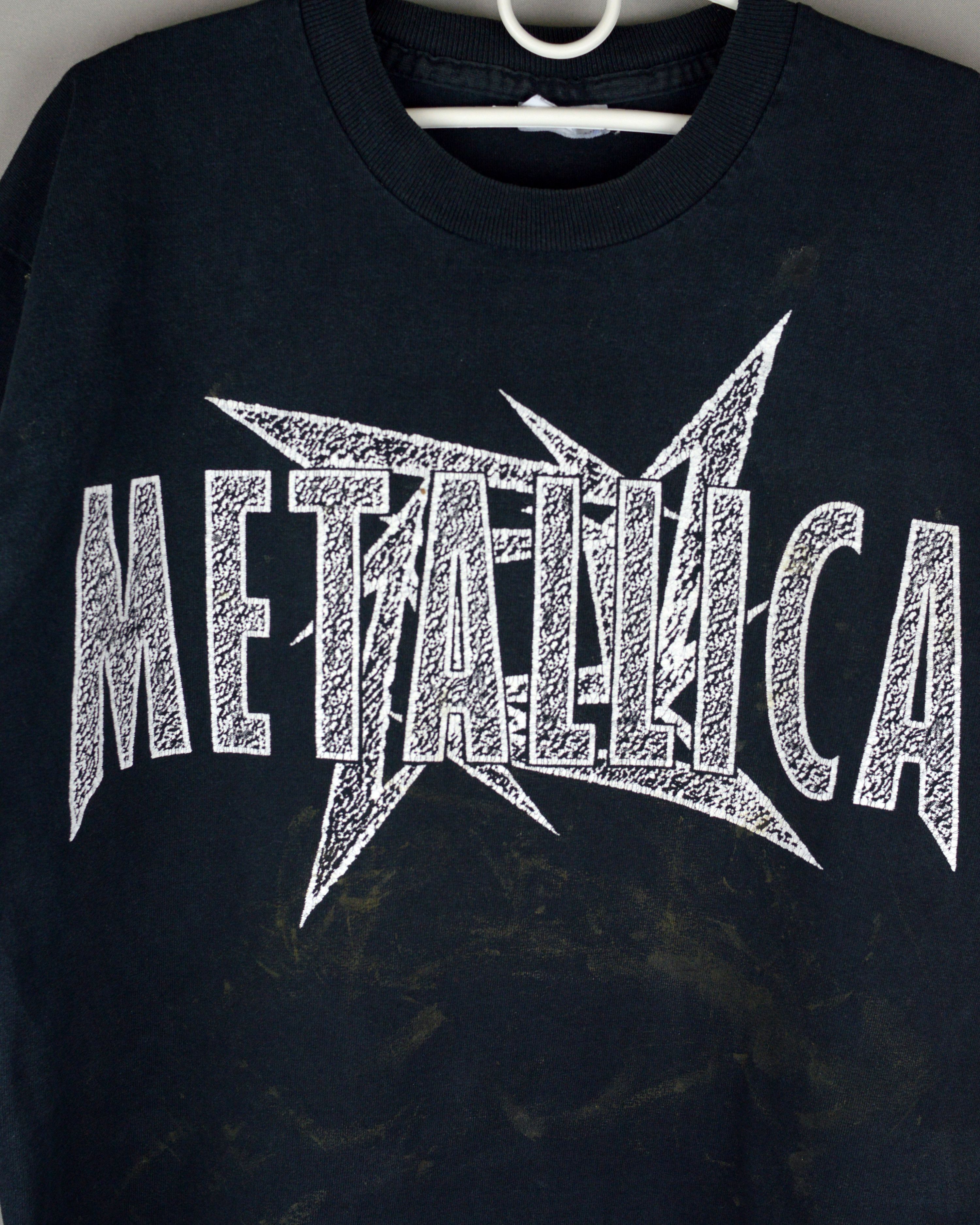 Metallica × Vintage Vintage Metallica Sept 96 Euro tour t shirt Size US XL / EU 56 / 4 - 3 Thumbnail