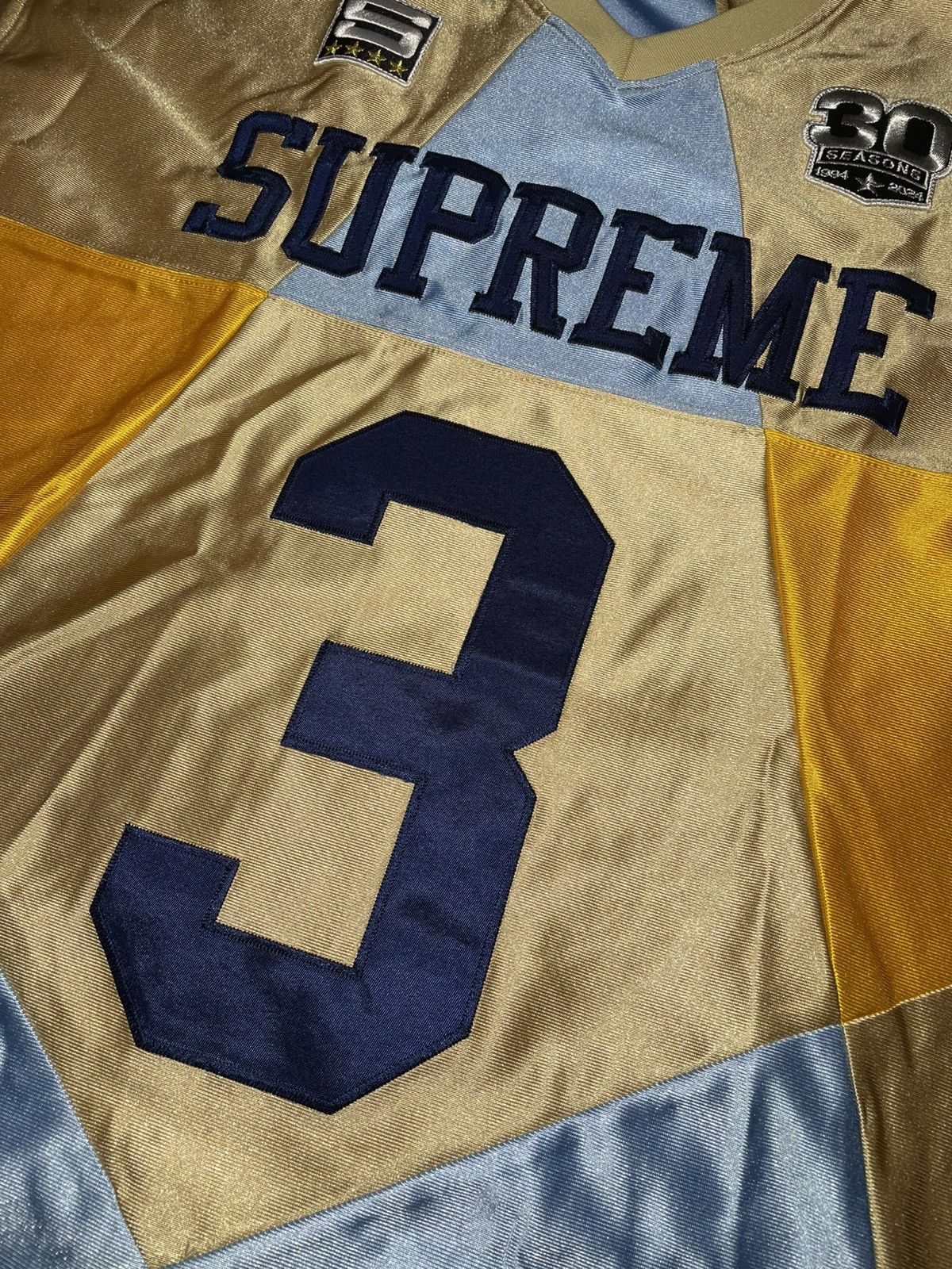 Supreme Supreme Star Football Jersey (Medium) Size US M / EU 48-50 / 2 - 3 Thumbnail