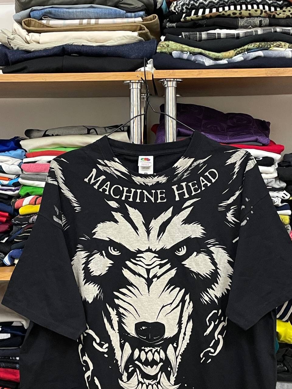 Band Tees × Vintage Machine Head Unlessh The Volves Metal Rock tee Size US XXL / EU 58 / 5 - 2 Thumbnail