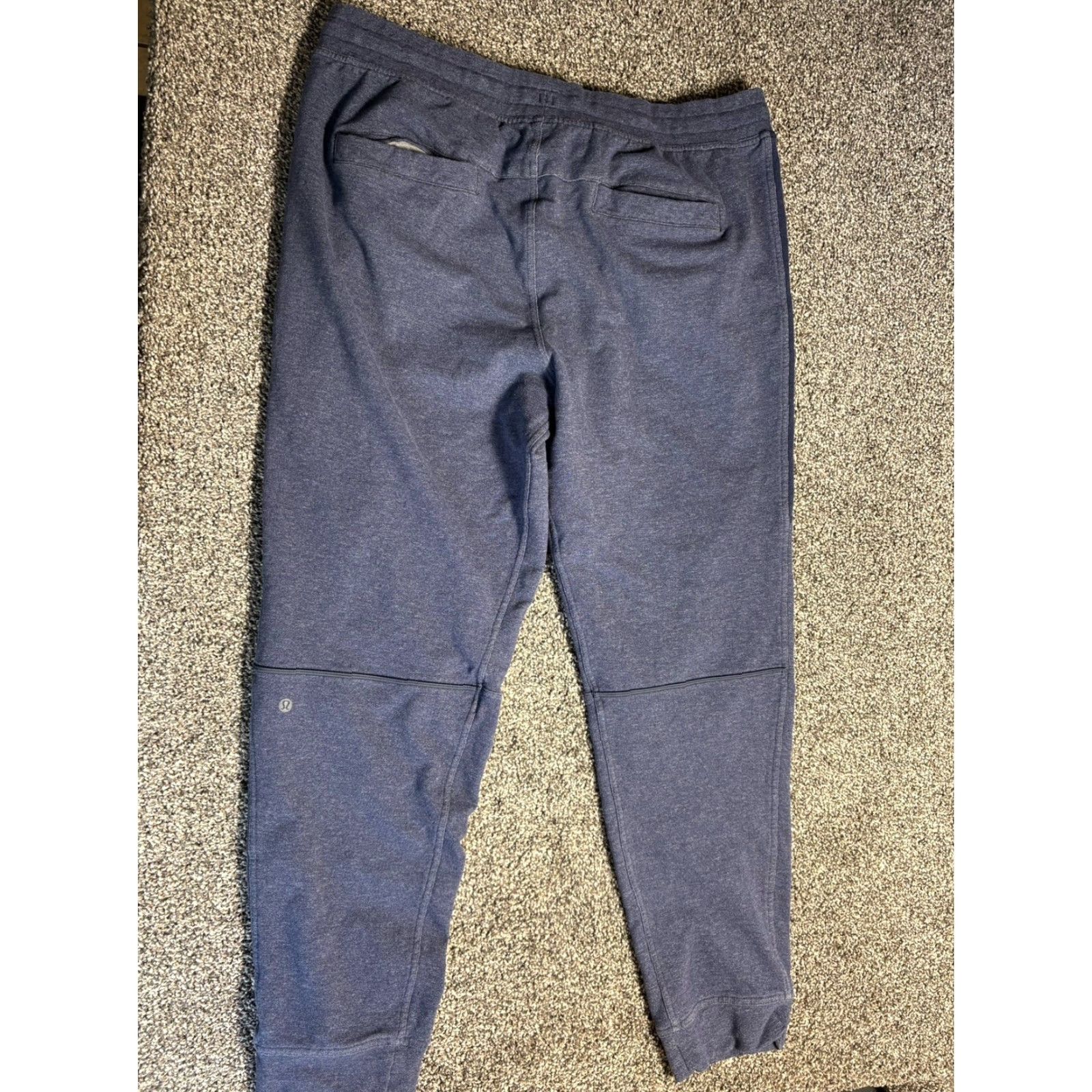 Lululemon Lululemon Jogger Pants Men 2XL Blue Gray Stretch Pockets Drawstring Sweatpants Size US 39 - 7 Thumbnail
