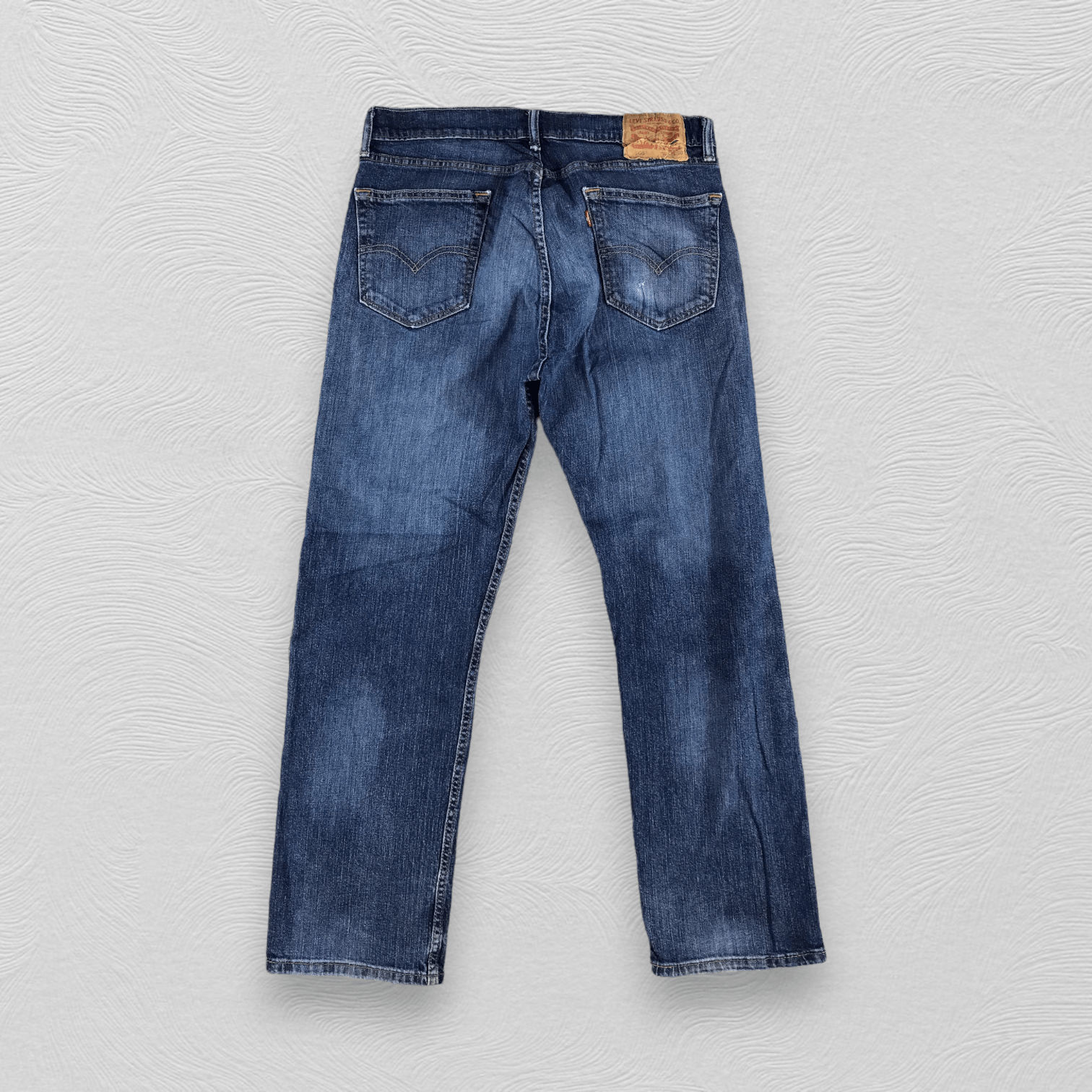 Levi's Vintage Levis 505 Jeans Distress Faded Blue Denim KJ980 Size US 34 / EU 50 - 2 Thumbnail