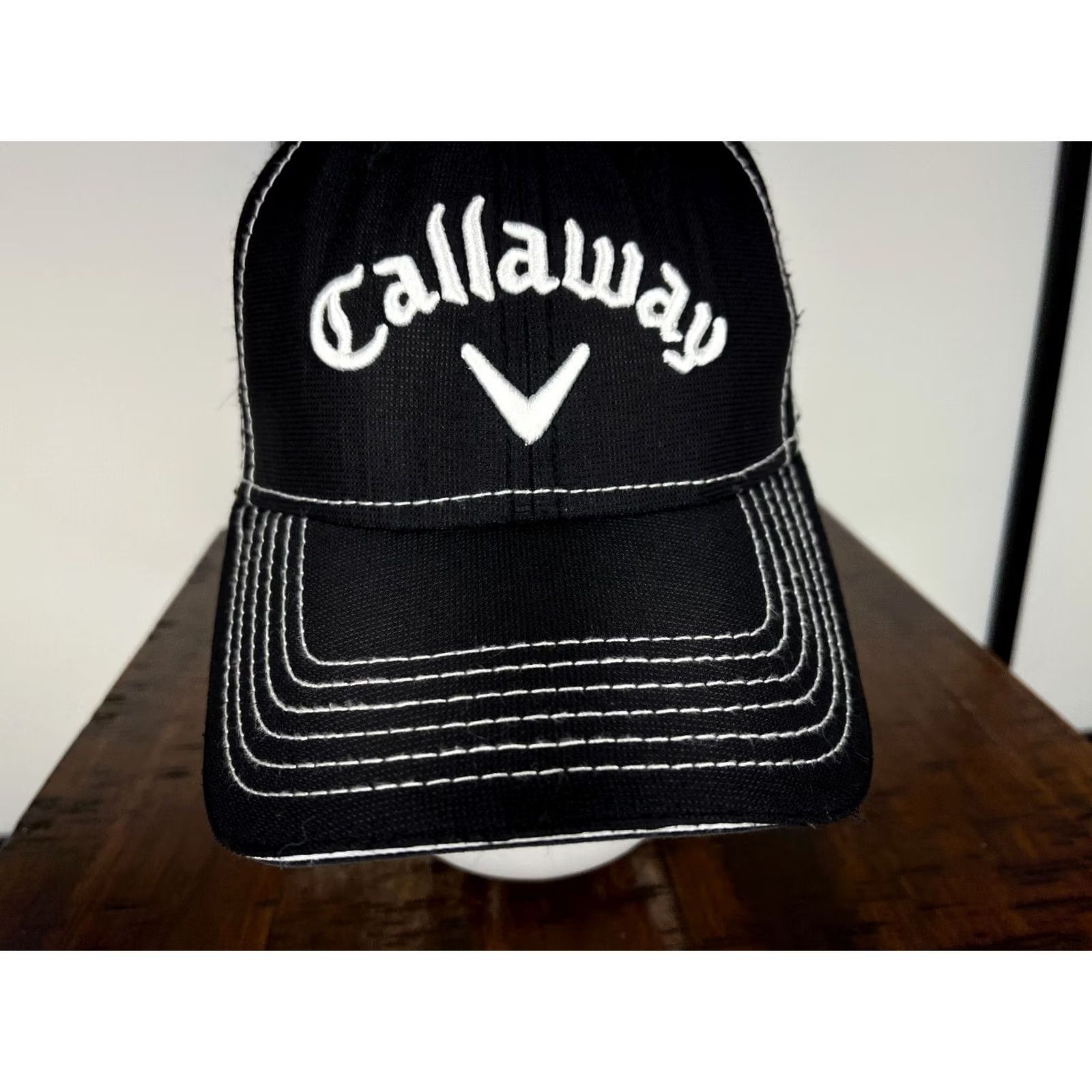 Callaway Callaway Hat Cap Strap Back Adult Black Tour Bertha 14 Speed Regime Polyester Golf Hat Logo Adjustable Lightweight Men Black one size Cap Size ONE SIZE - 3 Thumbnail