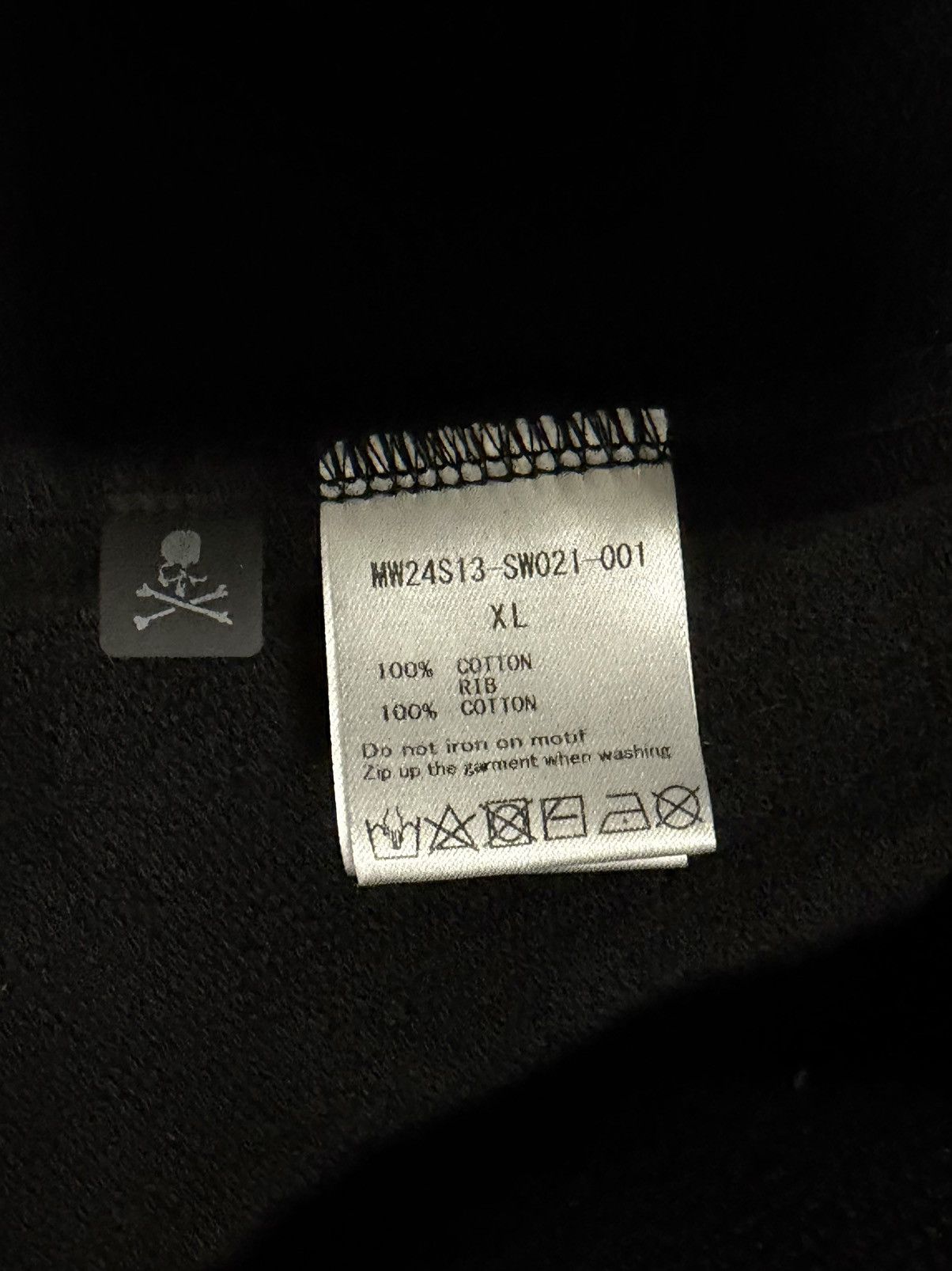Mastermind World MASTERMIND WORLD Black Glass Beaded Full-Zip Hoodie Size US XL / EU 56 / 4 - 9 Thumbnail