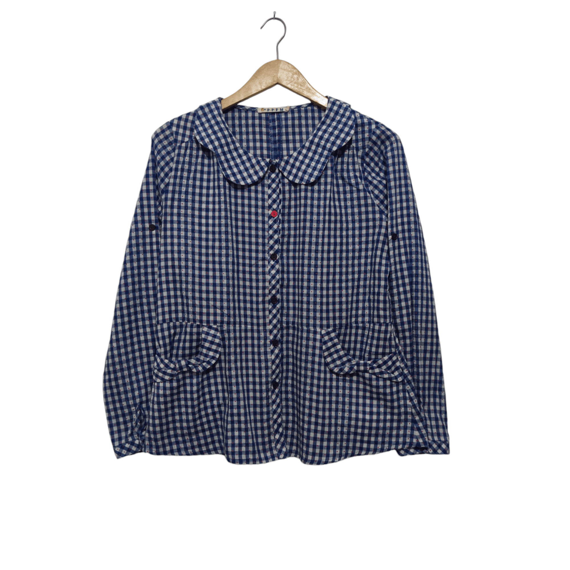If Six Was Nine × Japanese Brand × Vintage ppfm long Shirt Size M / US 6-8 / IT 42-44 - 1 Thumbnail