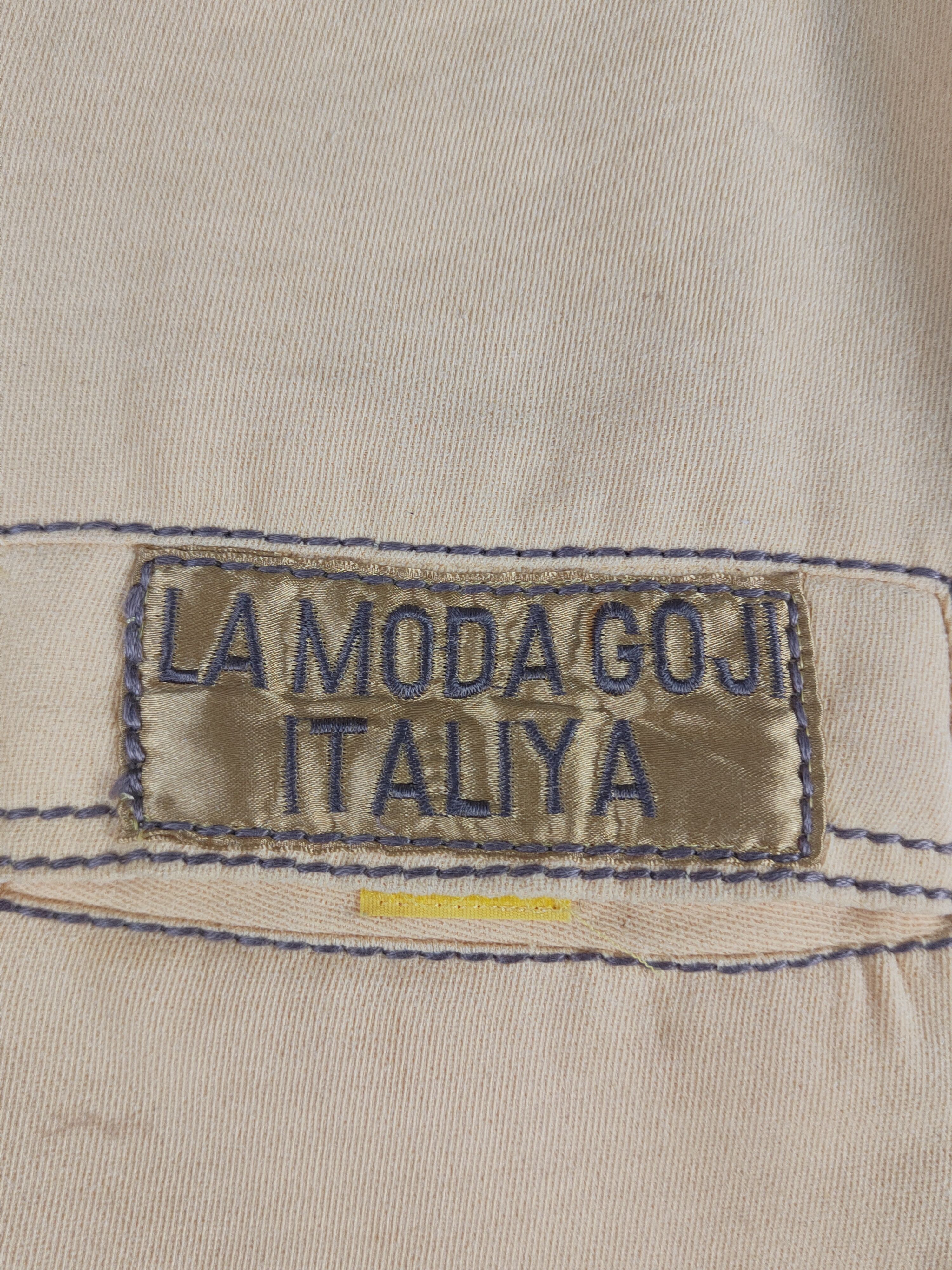 Vintage vintage italy Yellow Jackets #W1655 Size US XL / EU 56 / 4 - 5 Thumbnail