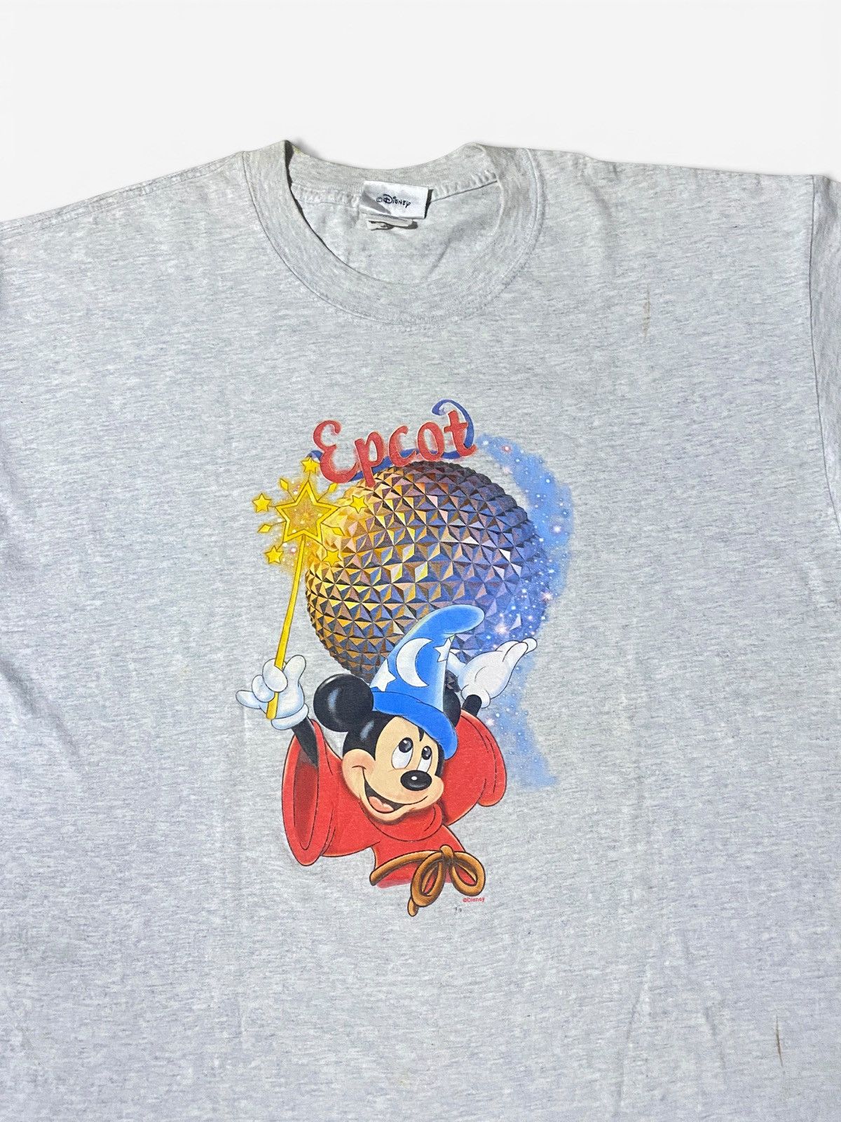 Disney Vintage Disney Epcot Promotional Mickey Graphic Tee Size US XL / EU 56 / 4 - 4 Thumbnail