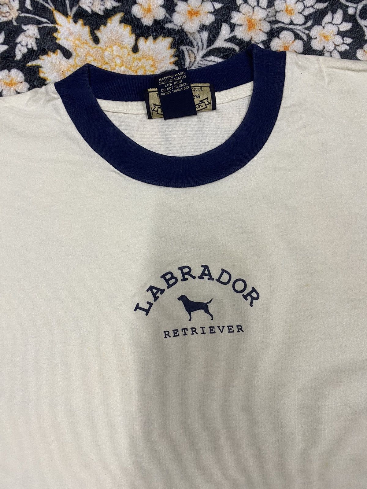 Japanese Brand × Vintage VINTAGE RINGER LABRADOR RETRIEVER DOG RARE TEE Size M / US 6-8 / IT 42-44 - 2 Thumbnail