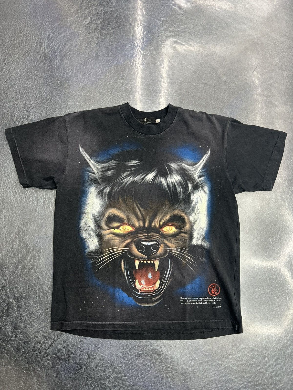 HELLSTAR Hellstar Full Moon T-Shirt Size US M / EU 48-50 / 2 - 1 Thumbnail