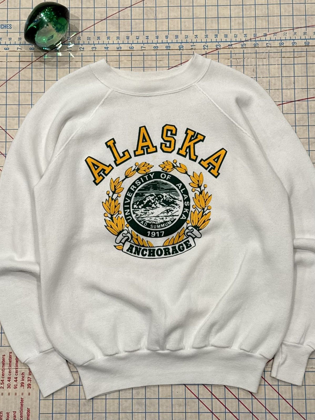 Velva Sheen Vintage 70’s Velva Sheen University of Alaska Collegiate Lar Size US L / EU 52-54 / 3 - 2 Thumbnail