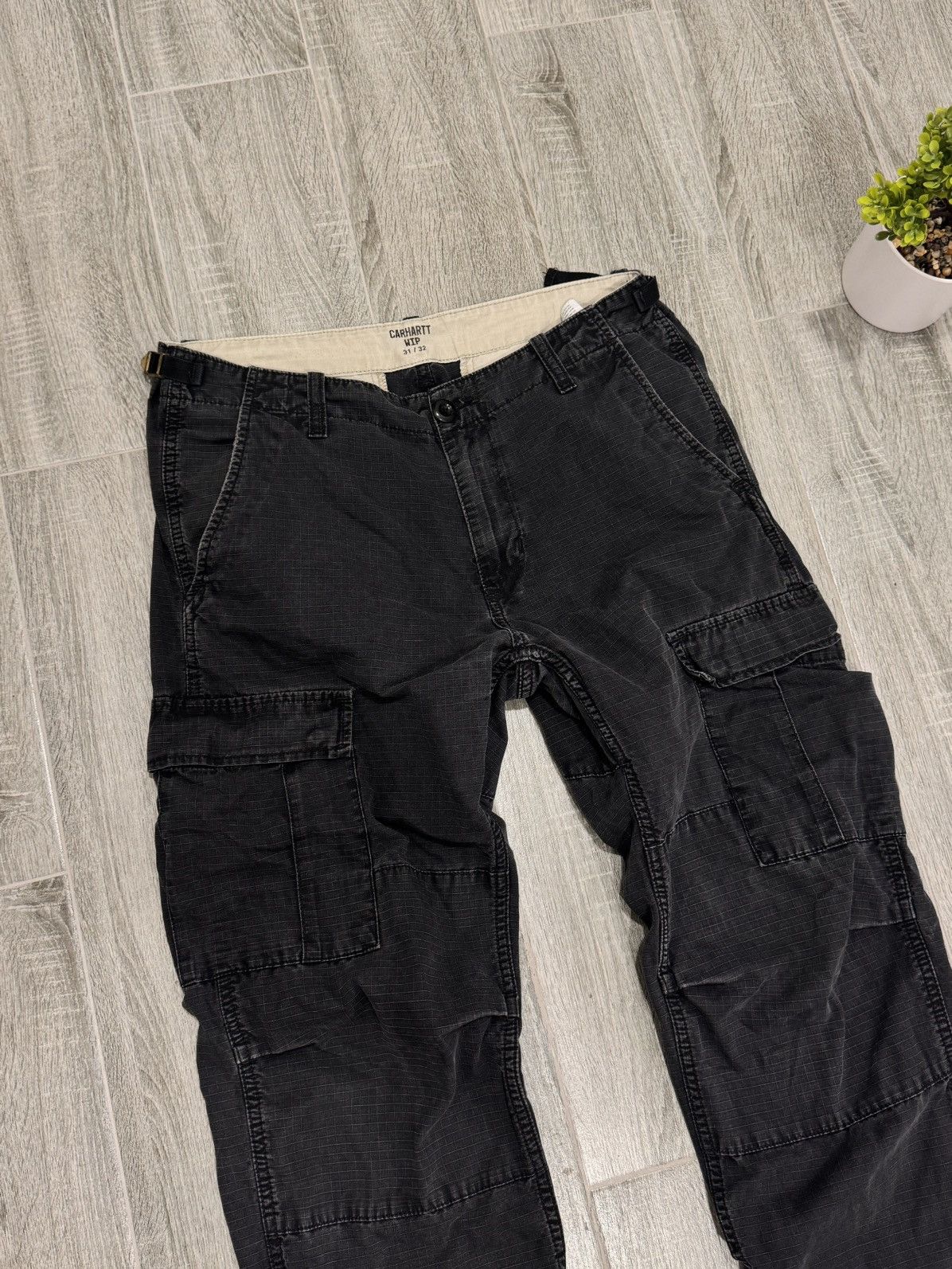 Carhartt Vintage Cargo Pants Double Knee Baggy Y2K Opium SK8 BONTAGE Size US 32 / EU 48 - 7 Thumbnail