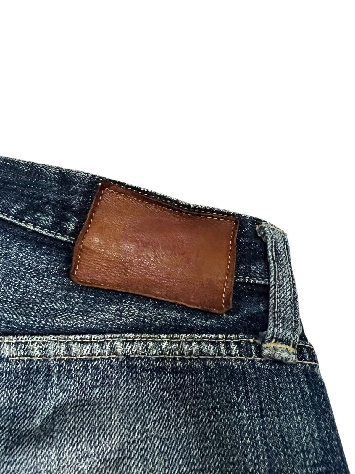 OMNIGOD Vintage Selvedge Omnigod Distress Faded Jean Size US 29 - 18 Thumbnail