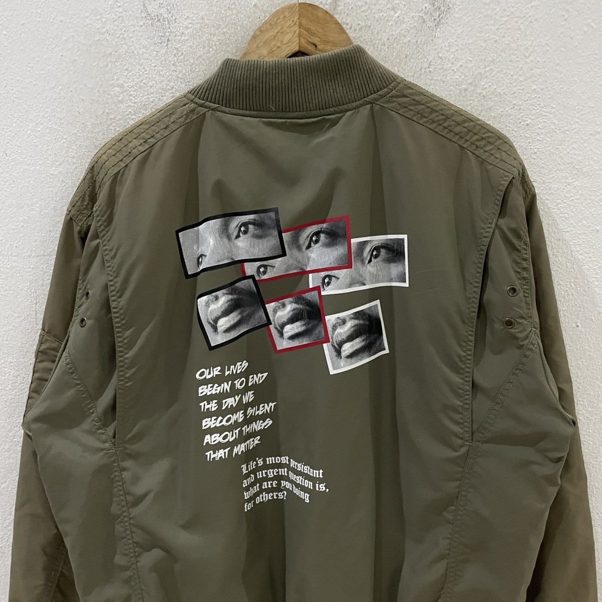 Japanese Brand Vintage Rise As 1ne Japan Art Bomber Jacket Size US XL / EU 56 / 4 - 11 Thumbnail