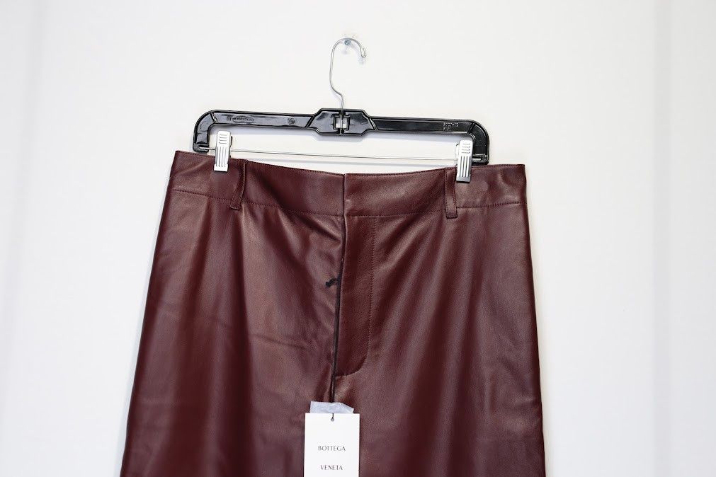 Bottega Veneta Smooth Nappa Trousers in OX Blood Size US 32 / EU 48 - 5 Thumbnail