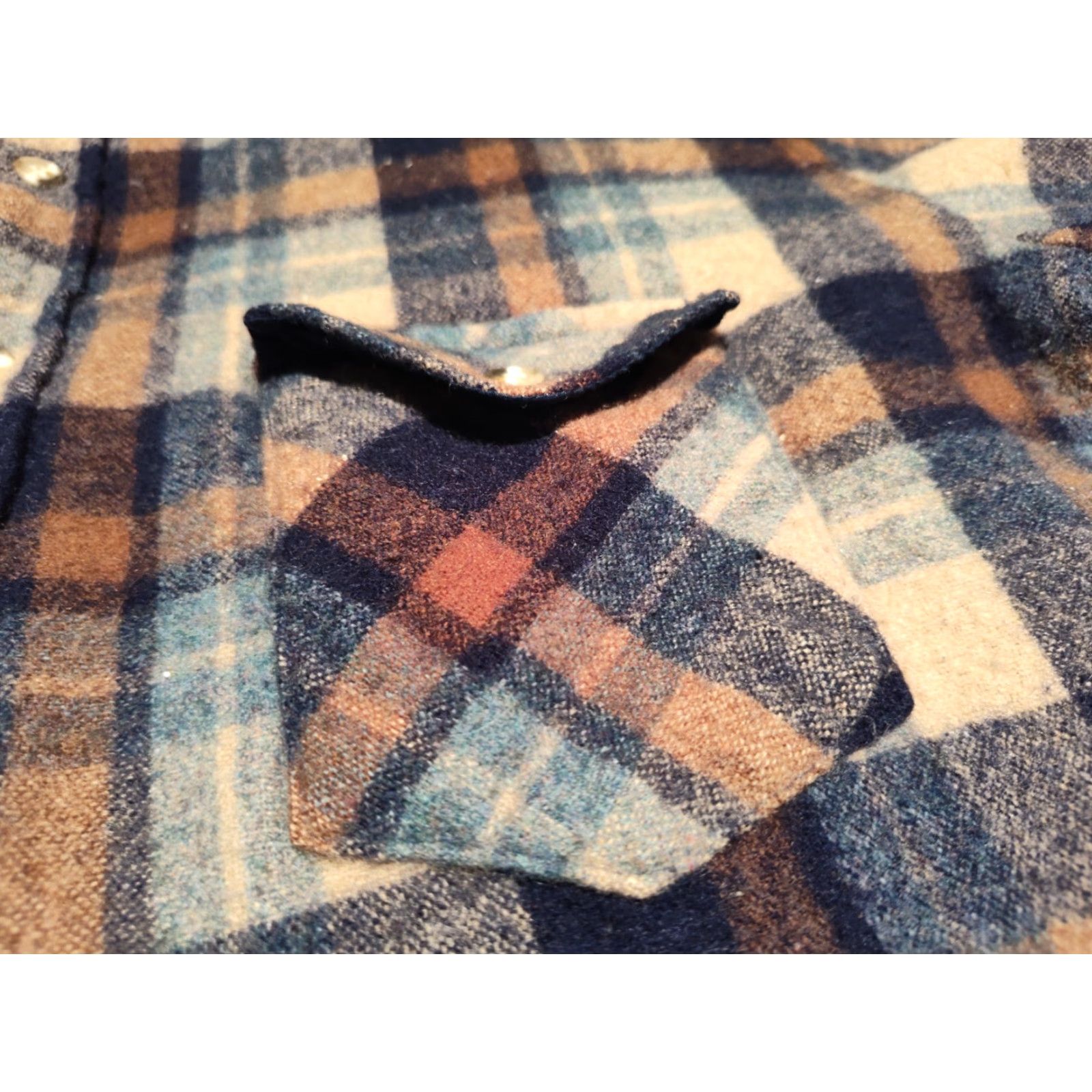 Vintage VINTAGE Sportswear By Country Touch Flannel Shirt Jacket Men Large Wool Blend Plaid Casual 90s Winter Size US L / EU 52-54 / 3 - 7 Thumbnail