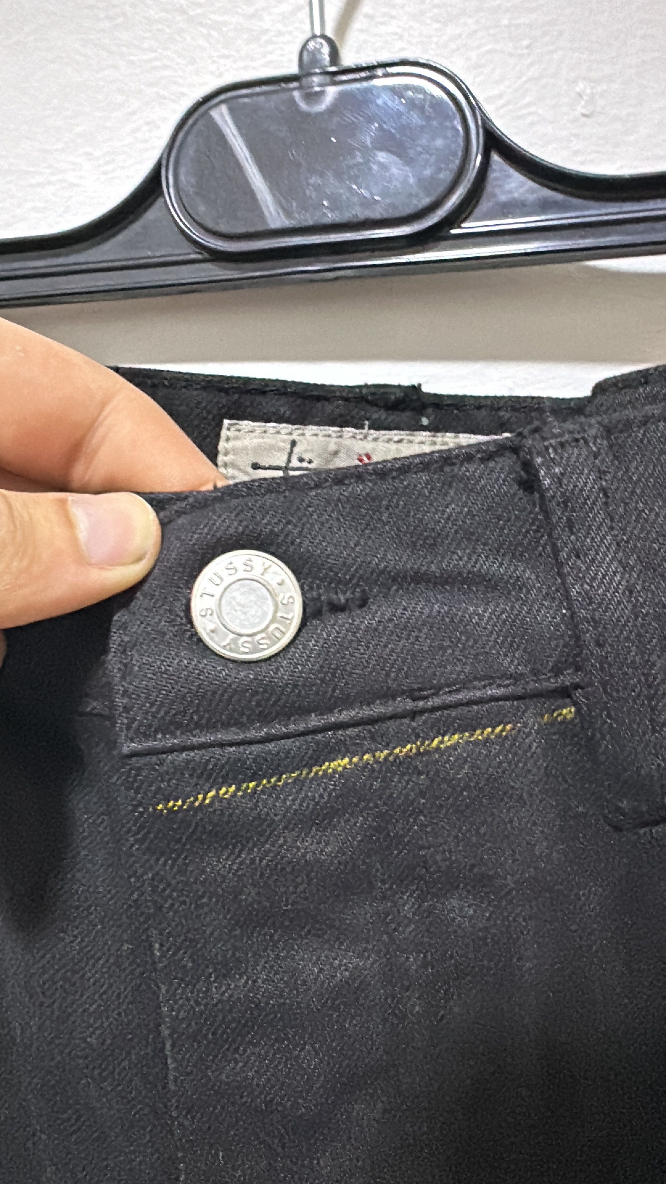 Stussy Stussy Big Ol Jean Denim Black Size 28 Size US 28 / EU 44 - 5 Thumbnail