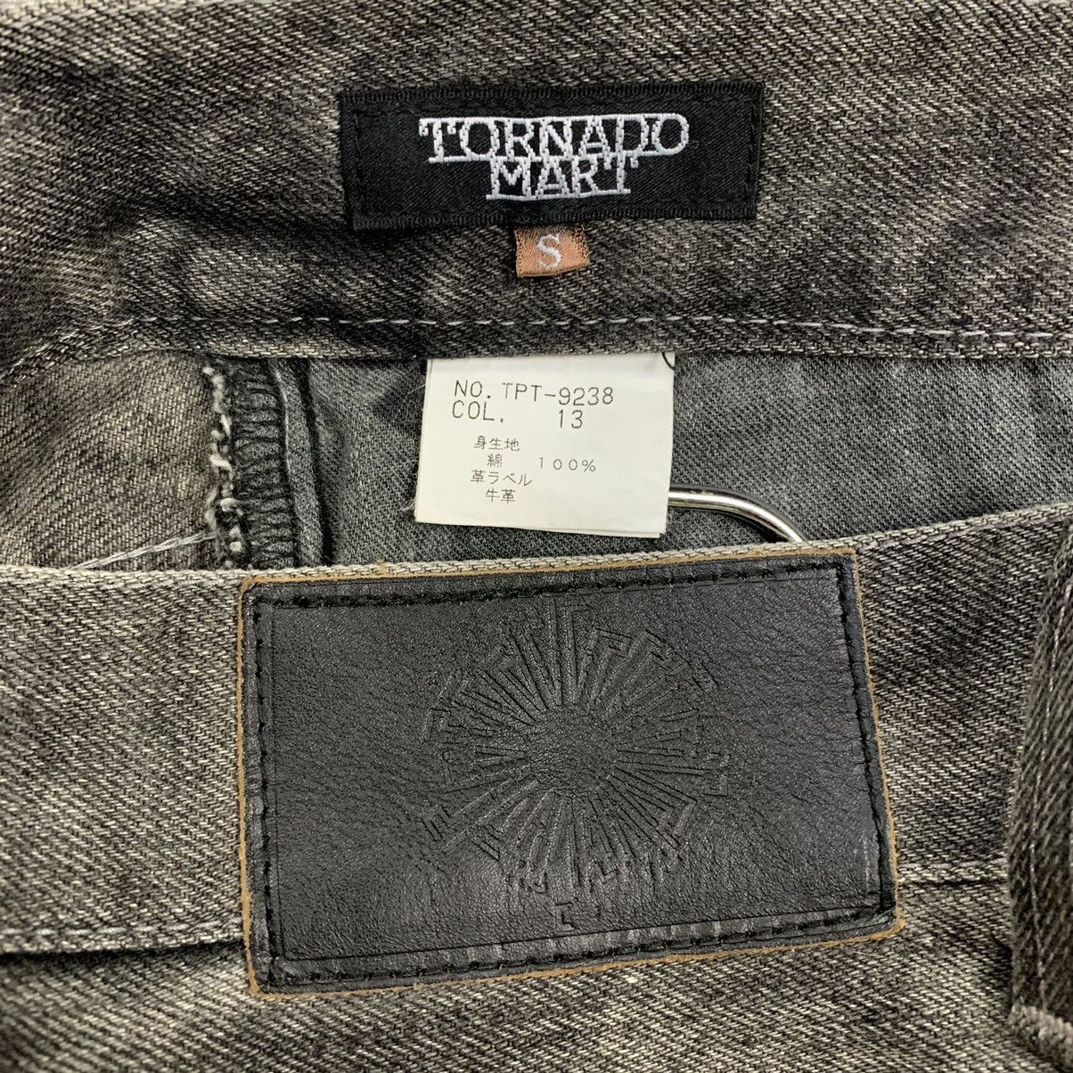 Tornado Mart Tornado mart boot cut low rise clawmark washed denim pants Size US 29 - 12 Thumbnail