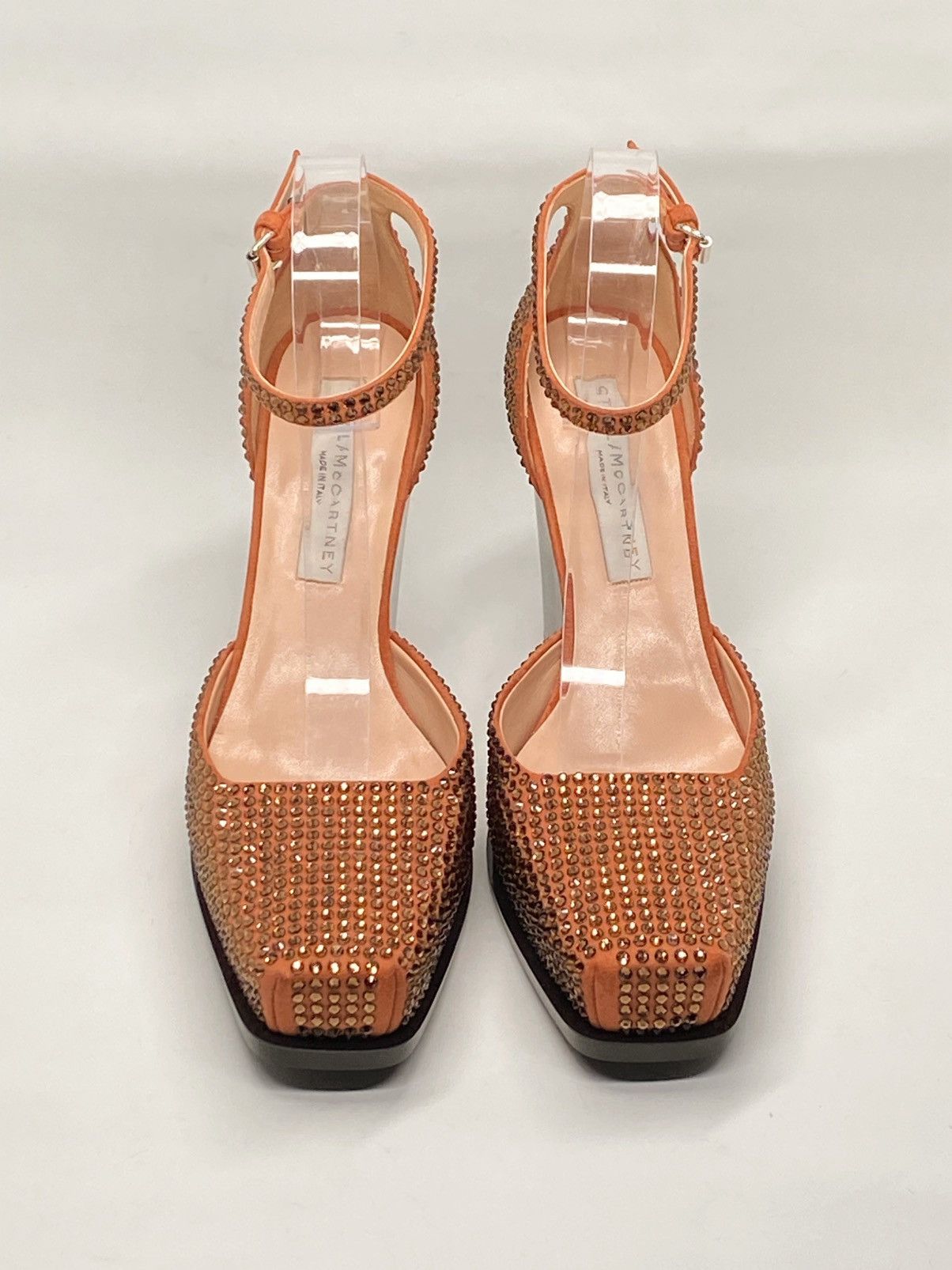 Stella McCartney Stella McCartney Cowboy Crystal All Over Heels size 39.5 Size US 9.5 / IT 39.5 - 4 Thumbnail